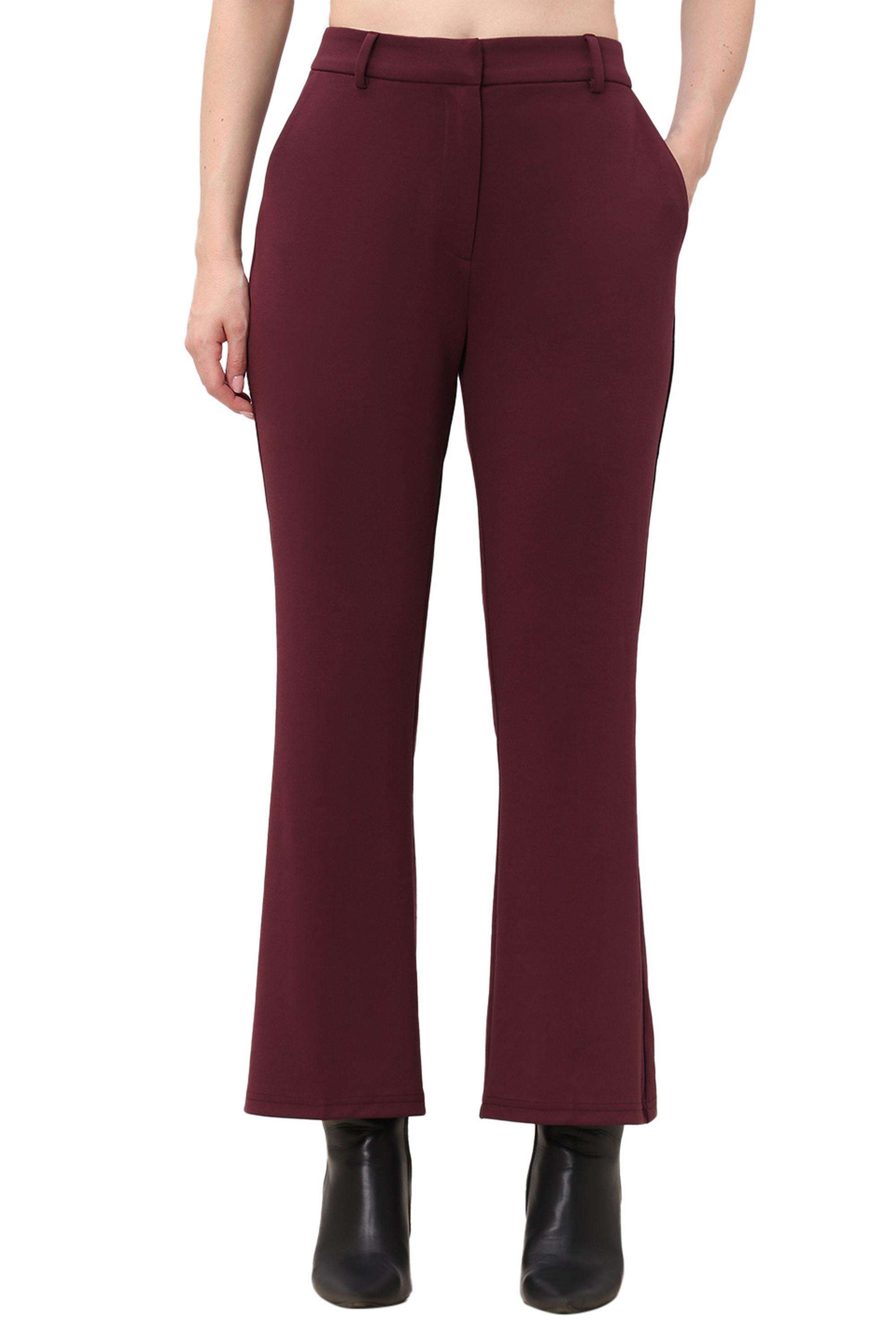 Mid-Rise-Polyester-Regular-Fit-Women-s-Pants