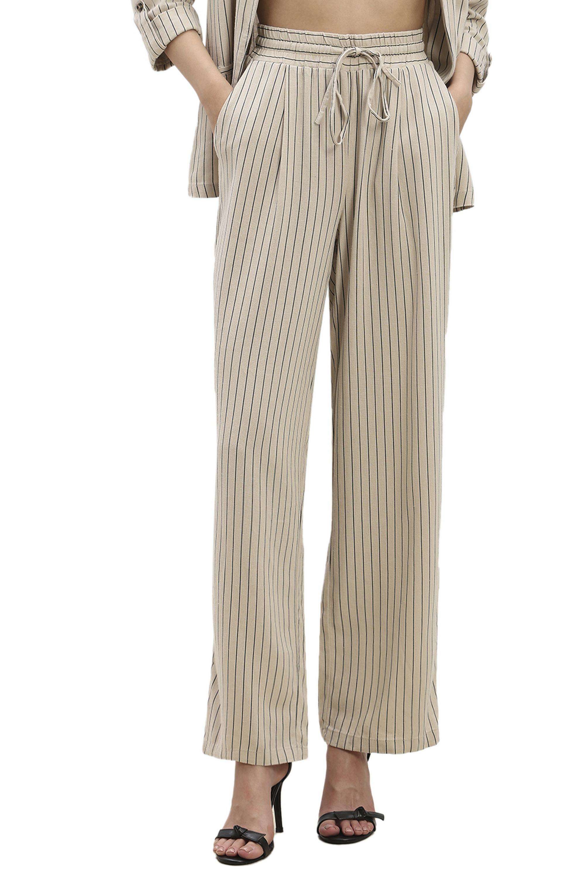 Mid-Rise-Viscose-Regular-Fit-Women-s-Pants
