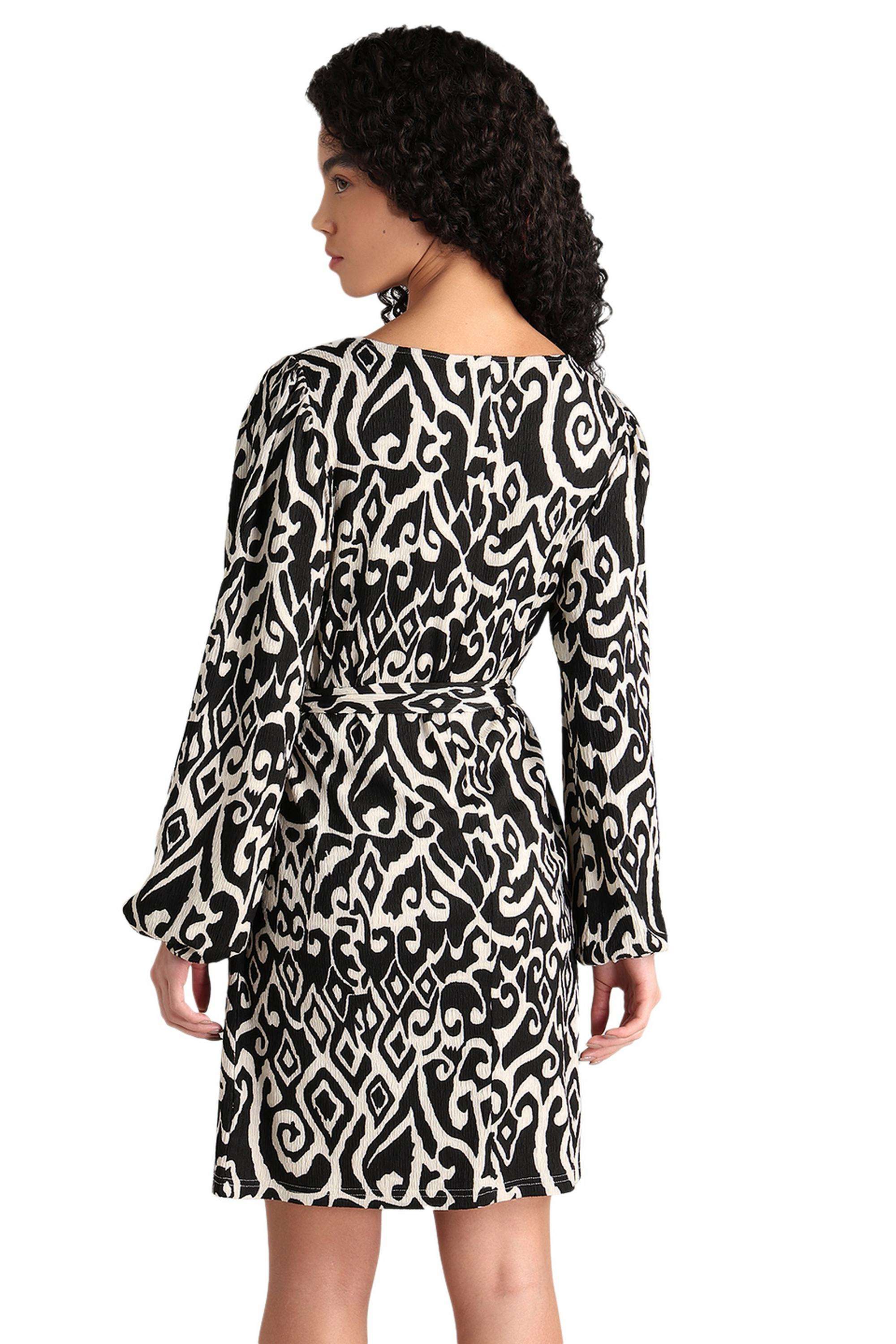 Solid-Blended-Fabric-Women-Dress