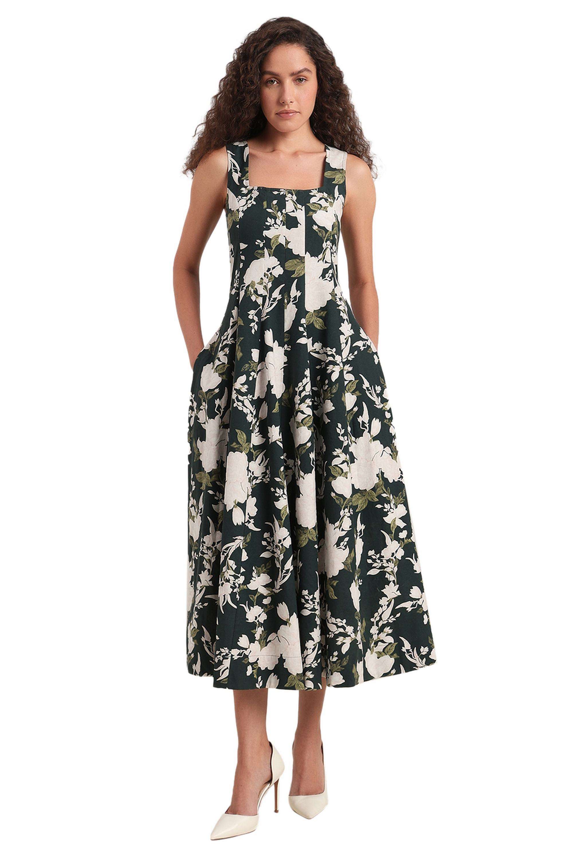 Solid-Cotton-Women-Dress