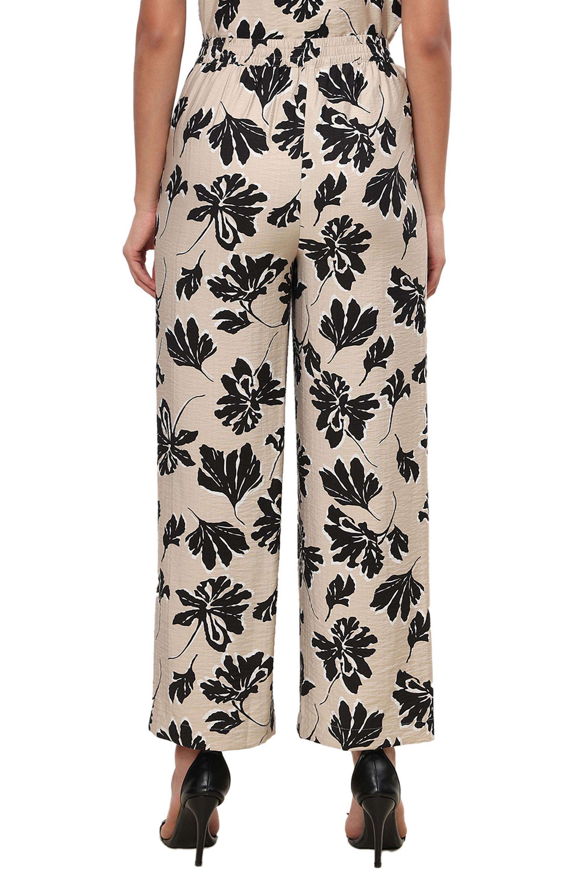 Mid-Rise-Viscose-Regular-Fit-Women-s-Pants