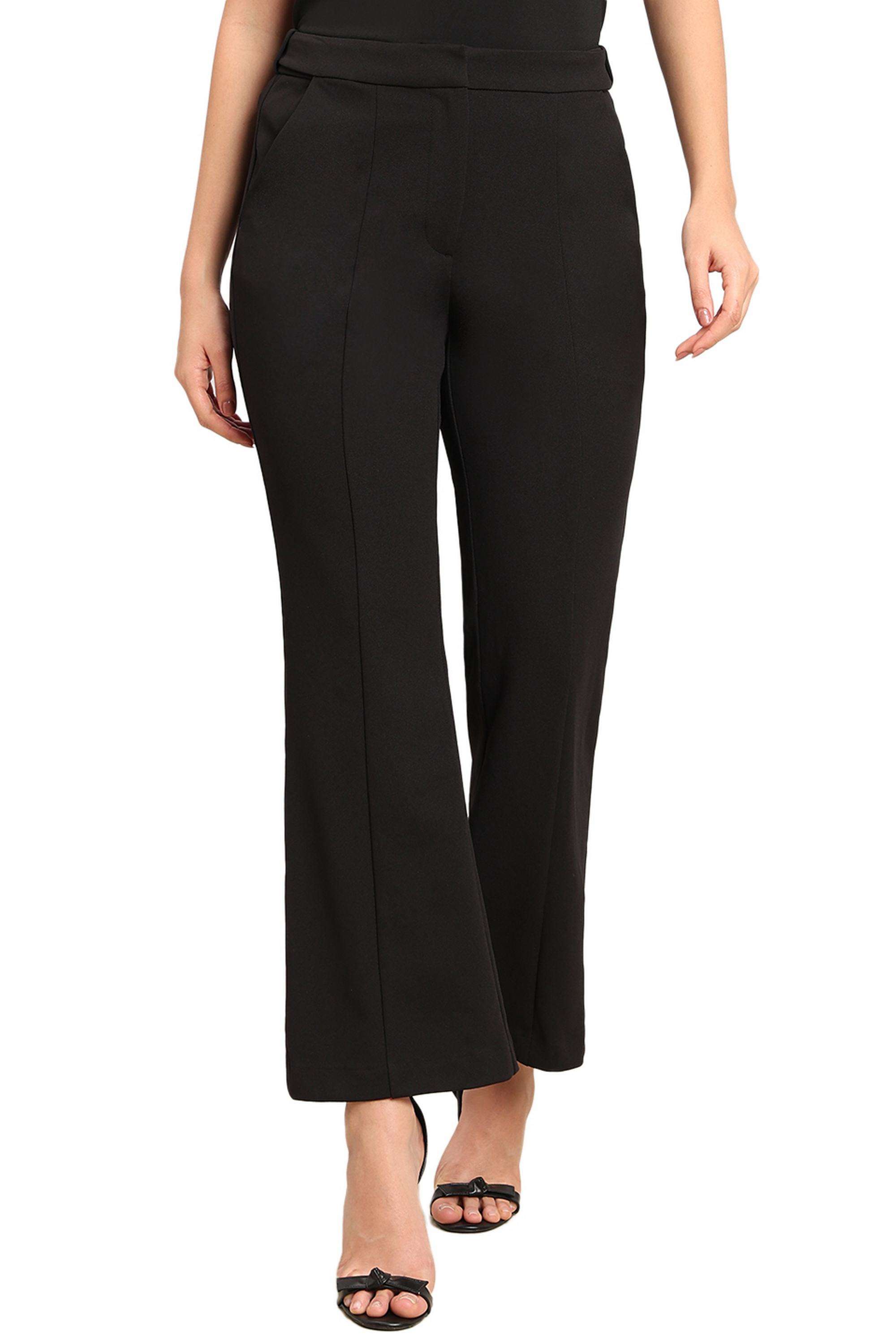 Mid-Rise-Polyester-Regular-Fit-Women-s-Pants