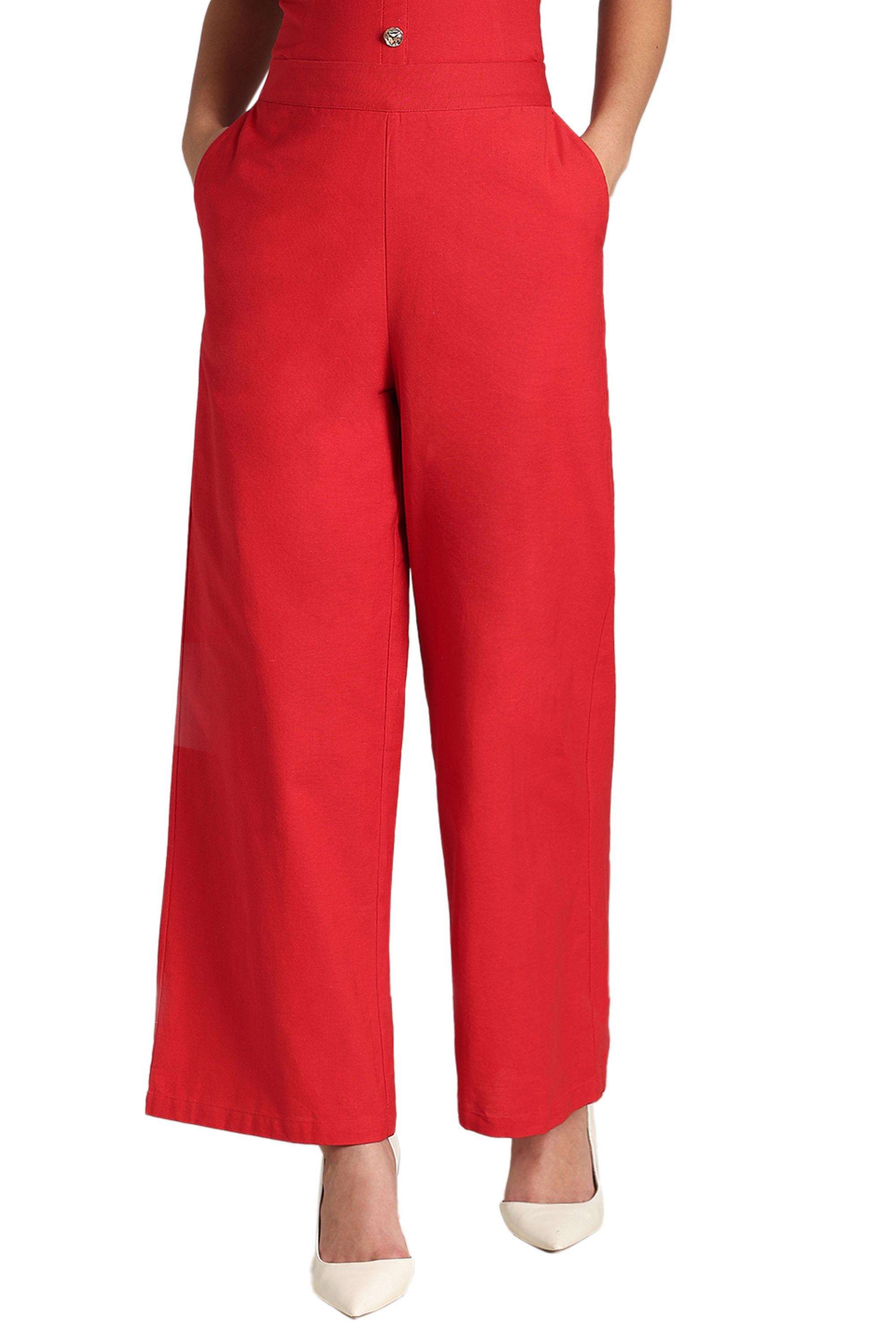 Mid-Rise-Cotton-Regular-Fit-Women-s-Pants