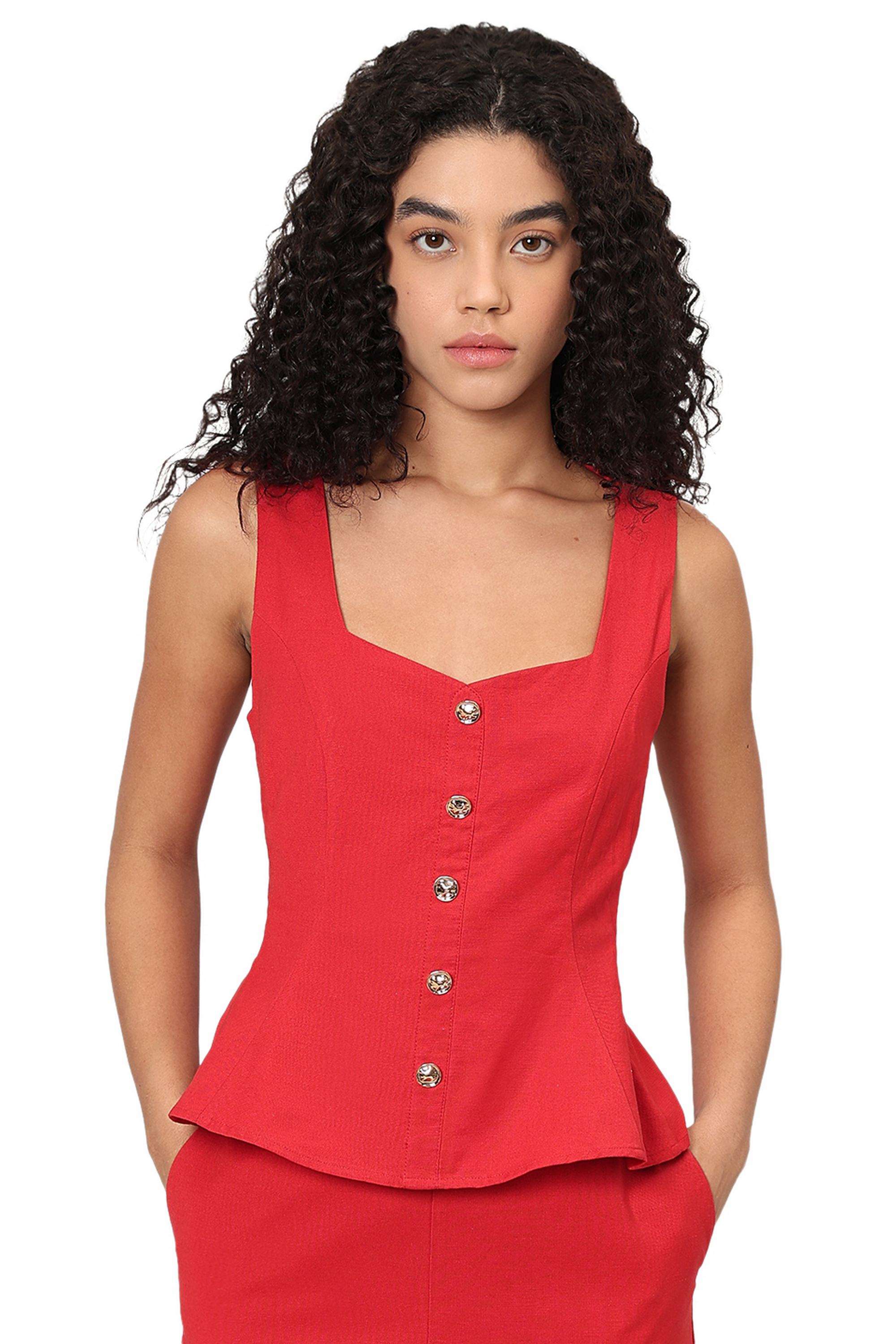 Printed-Cotton-Round-Neck-Women-s-Top