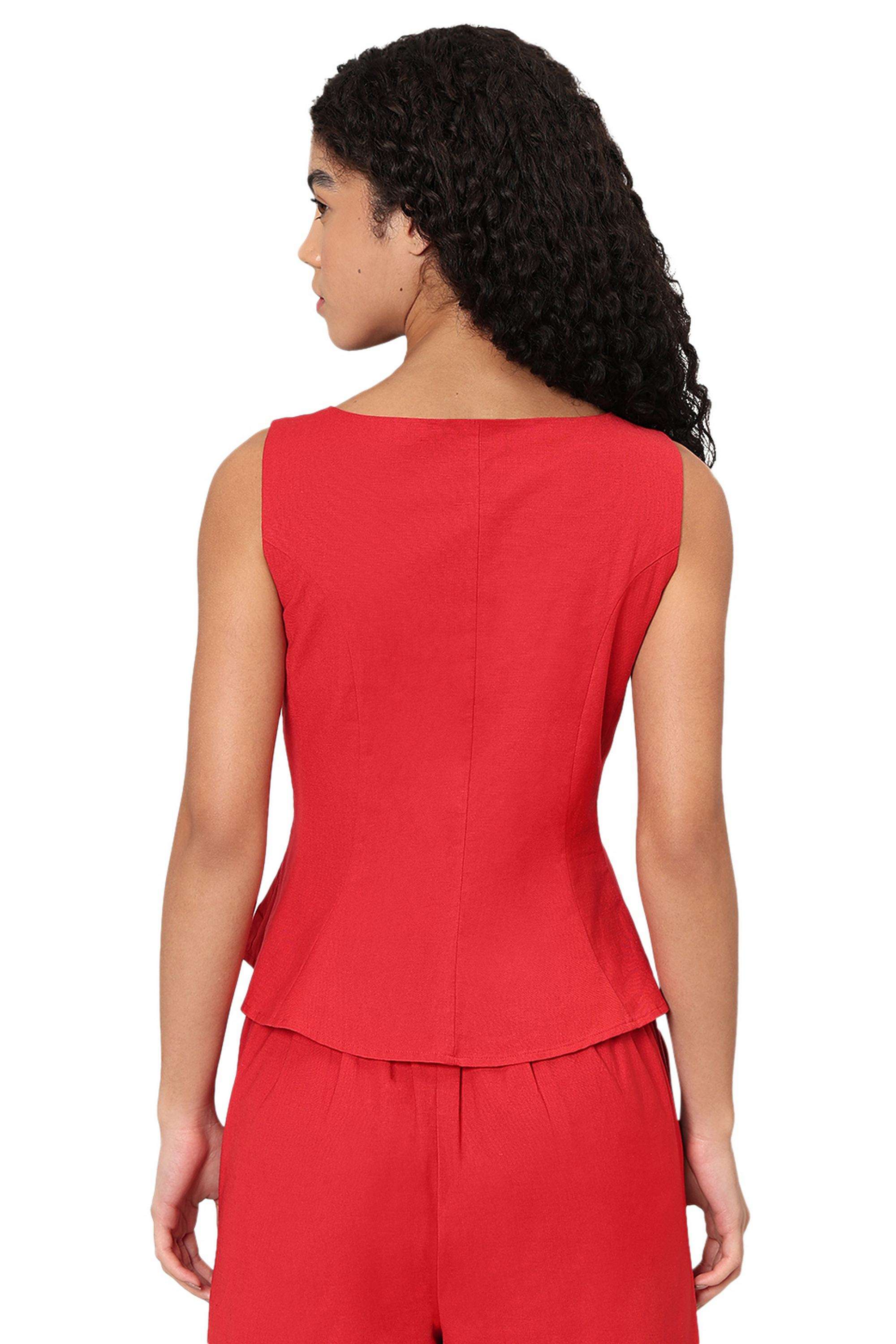 Printed-Cotton-Round-Neck-Women-s-Top