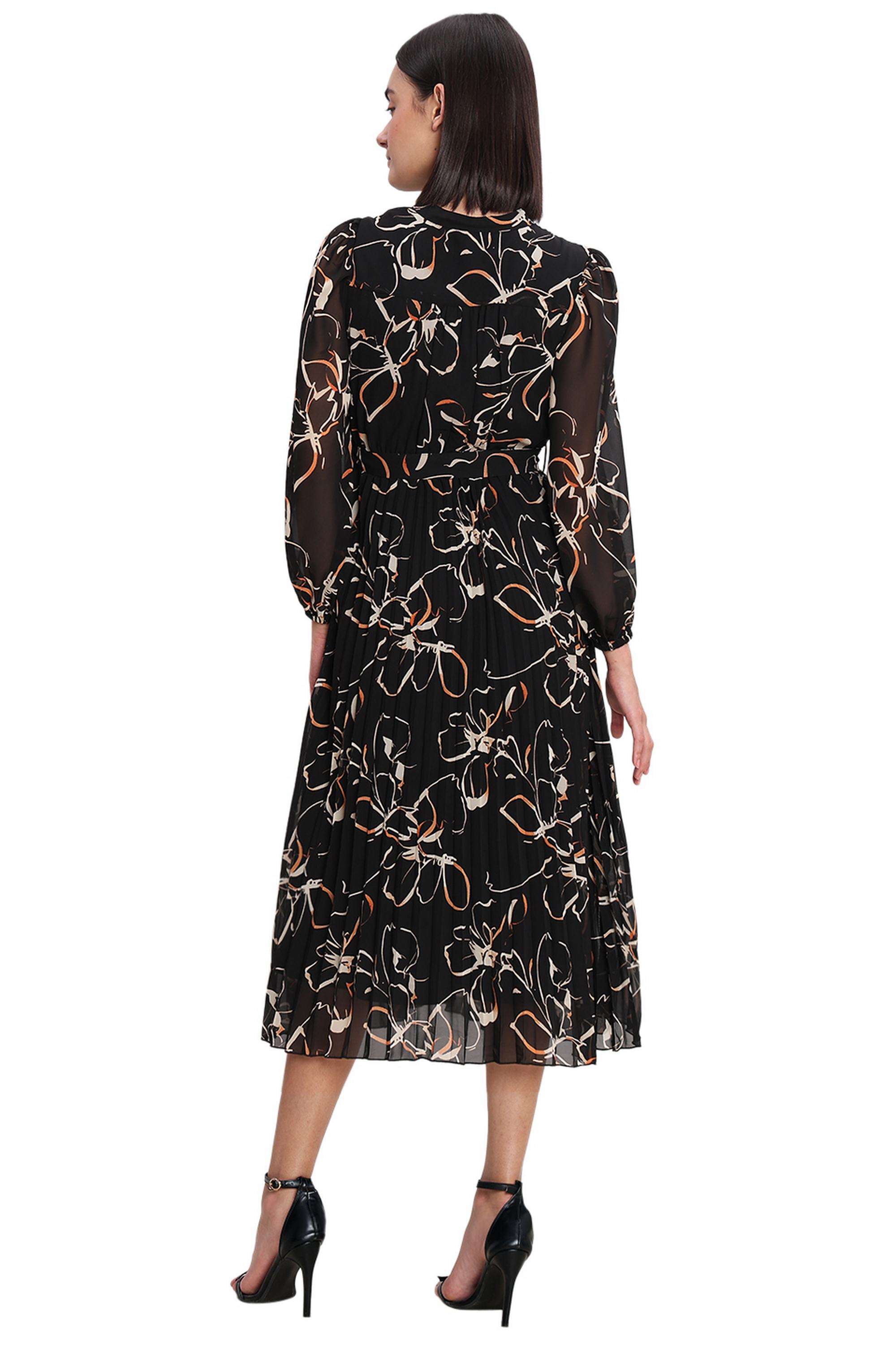 Solid-Polyester-Women-Dress