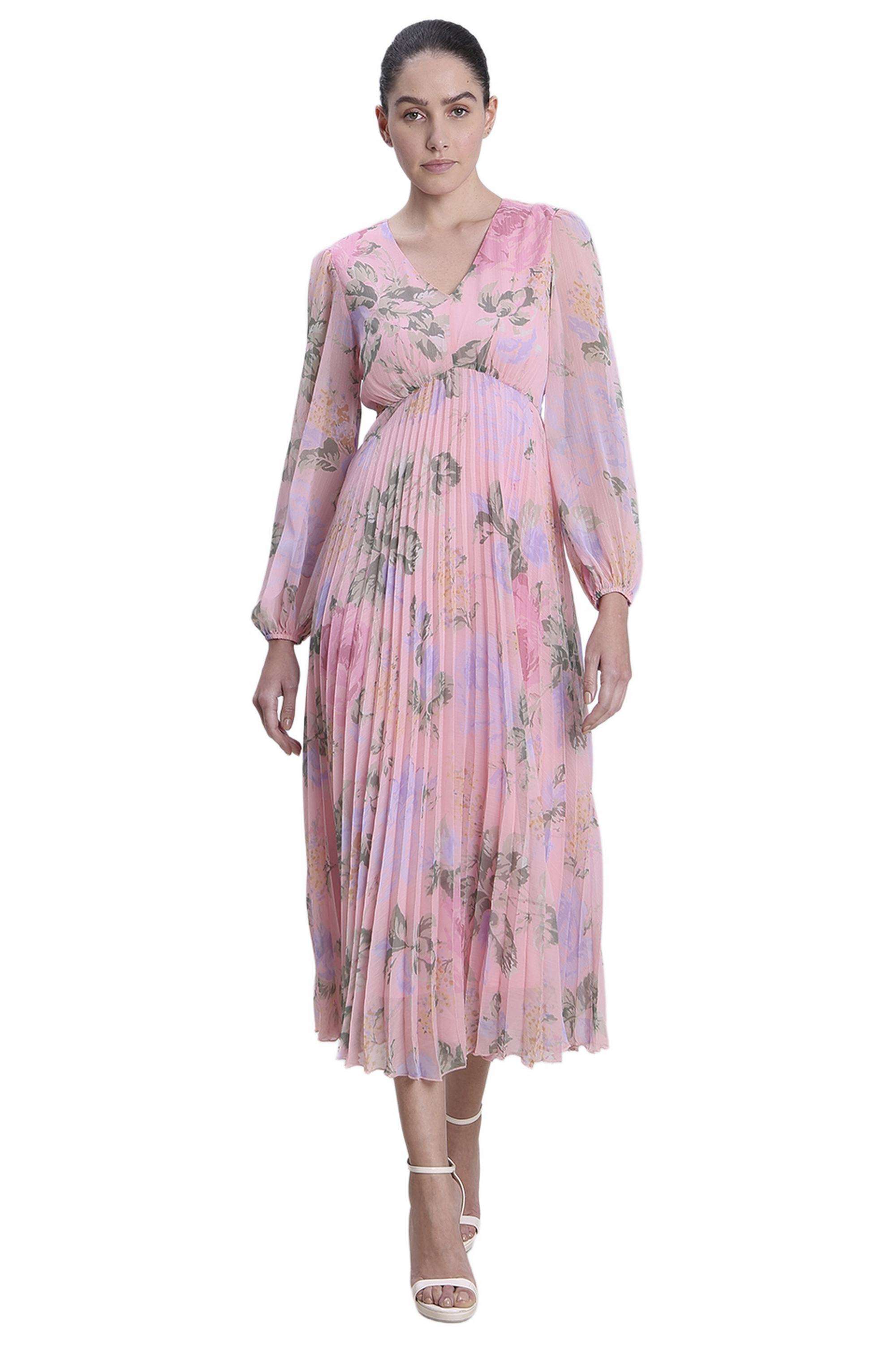 Solid-Polyester-Women-Dress