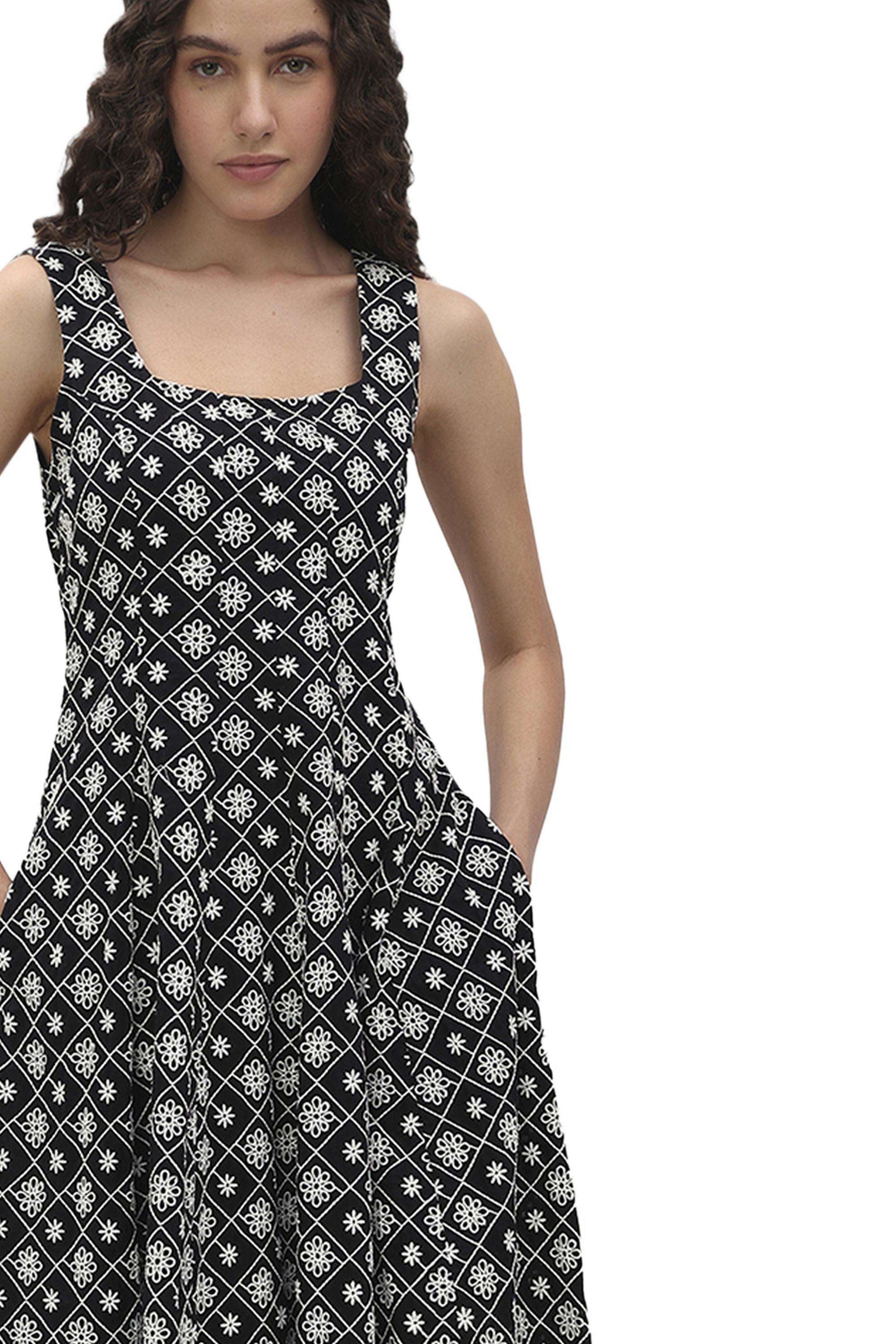 Solid-V-Neck-Cotton-Women-Dress