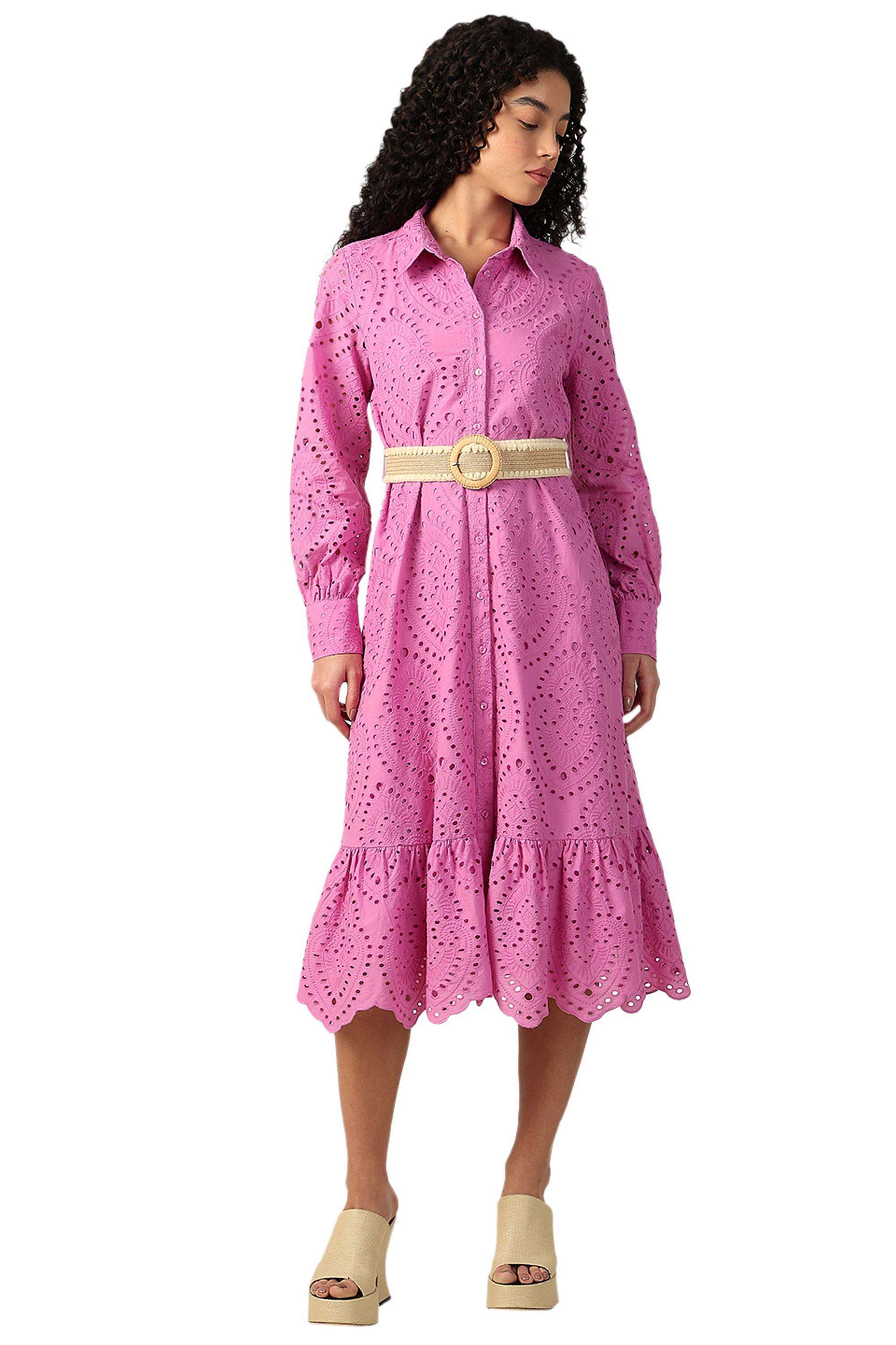 Solid-Cotton-Women-Dress