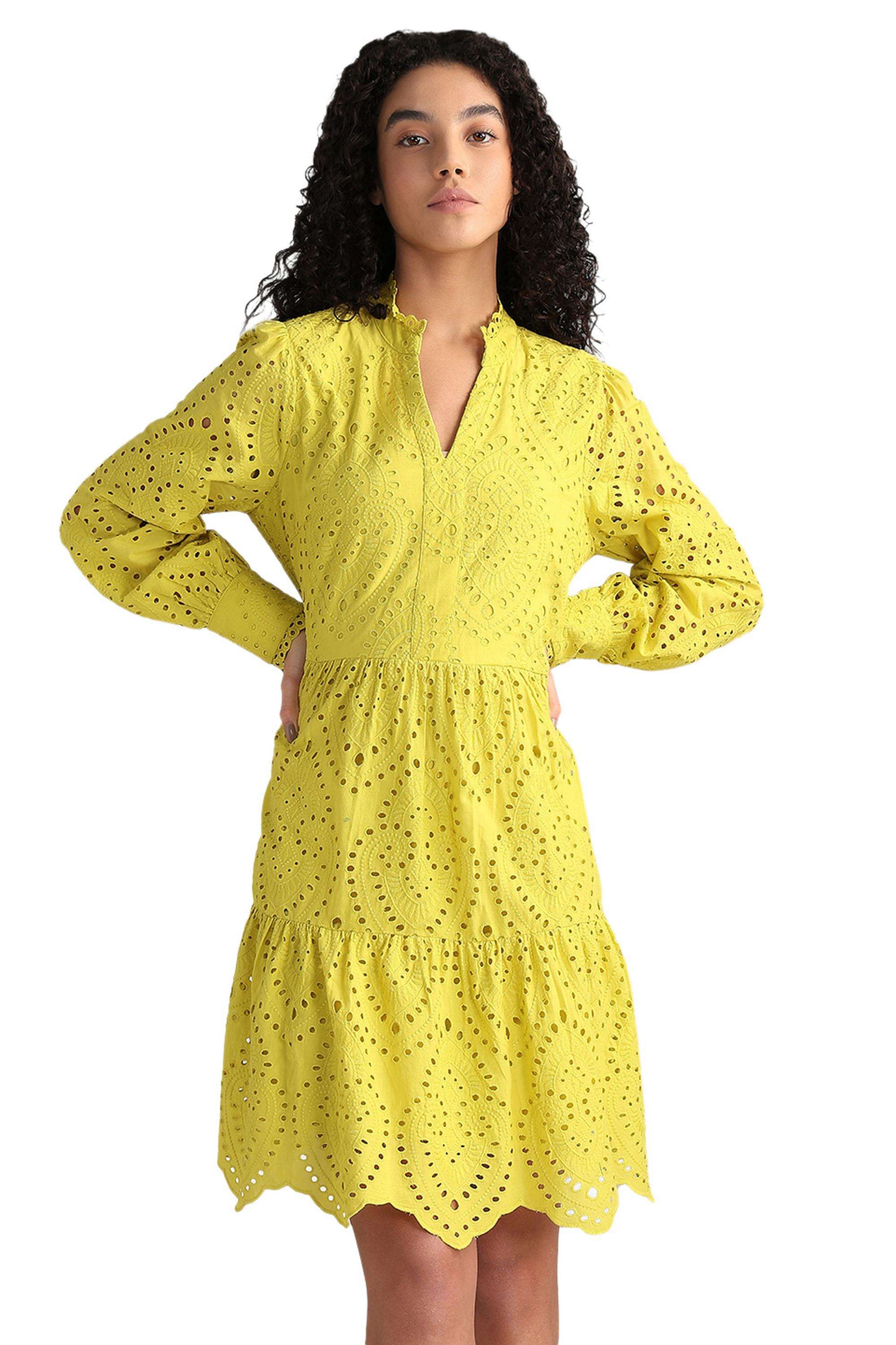Solid-Cotton-Women-Dress