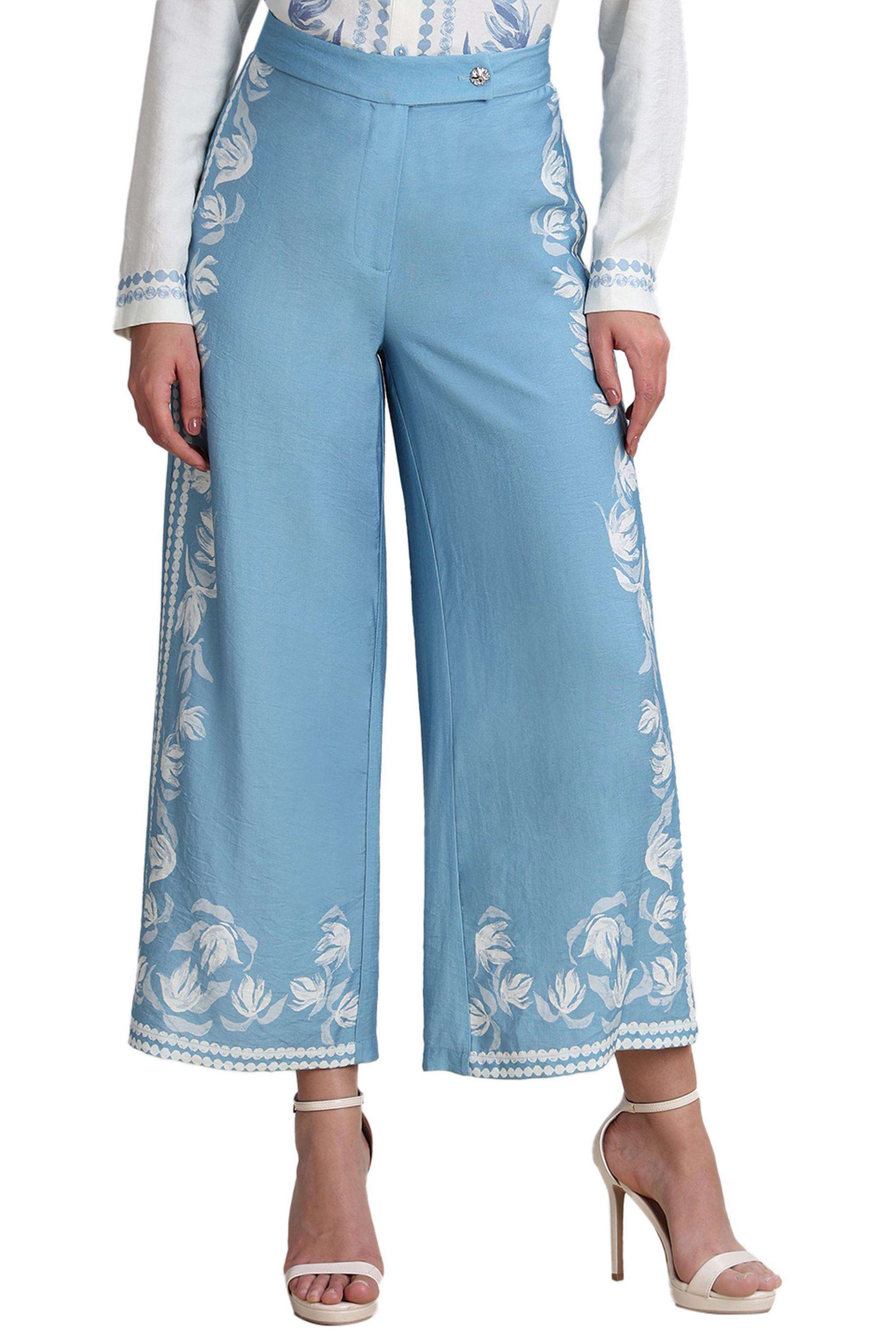 Mid-Rise-Rayon-Regular-Fit-Women-s-Pants