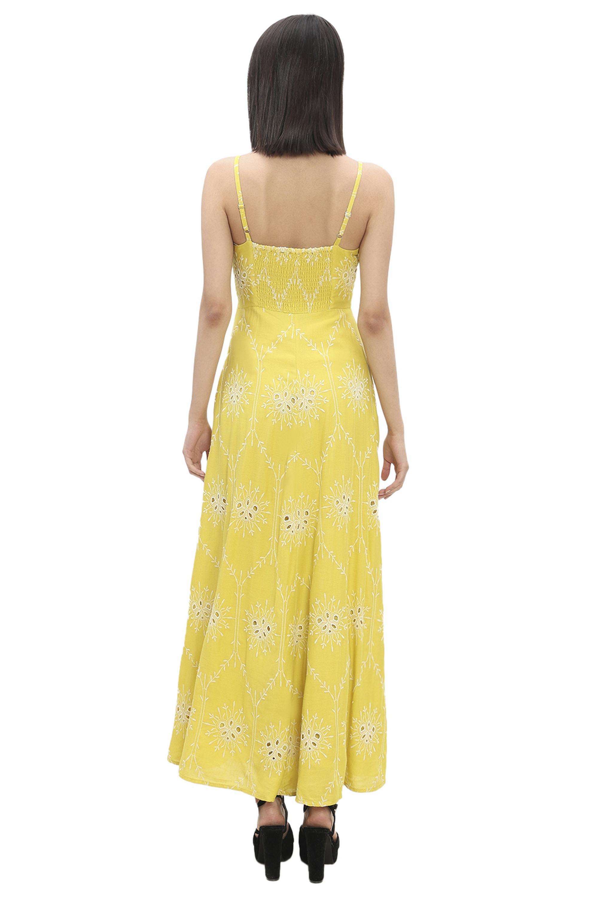 Buy VERO MODA yellow Solid V-Neck Viscose Women Dress | Shoppers Stop Buy VERO MODA yellow Solid V-Neck Viscose Women Dress | Shoppers Stop