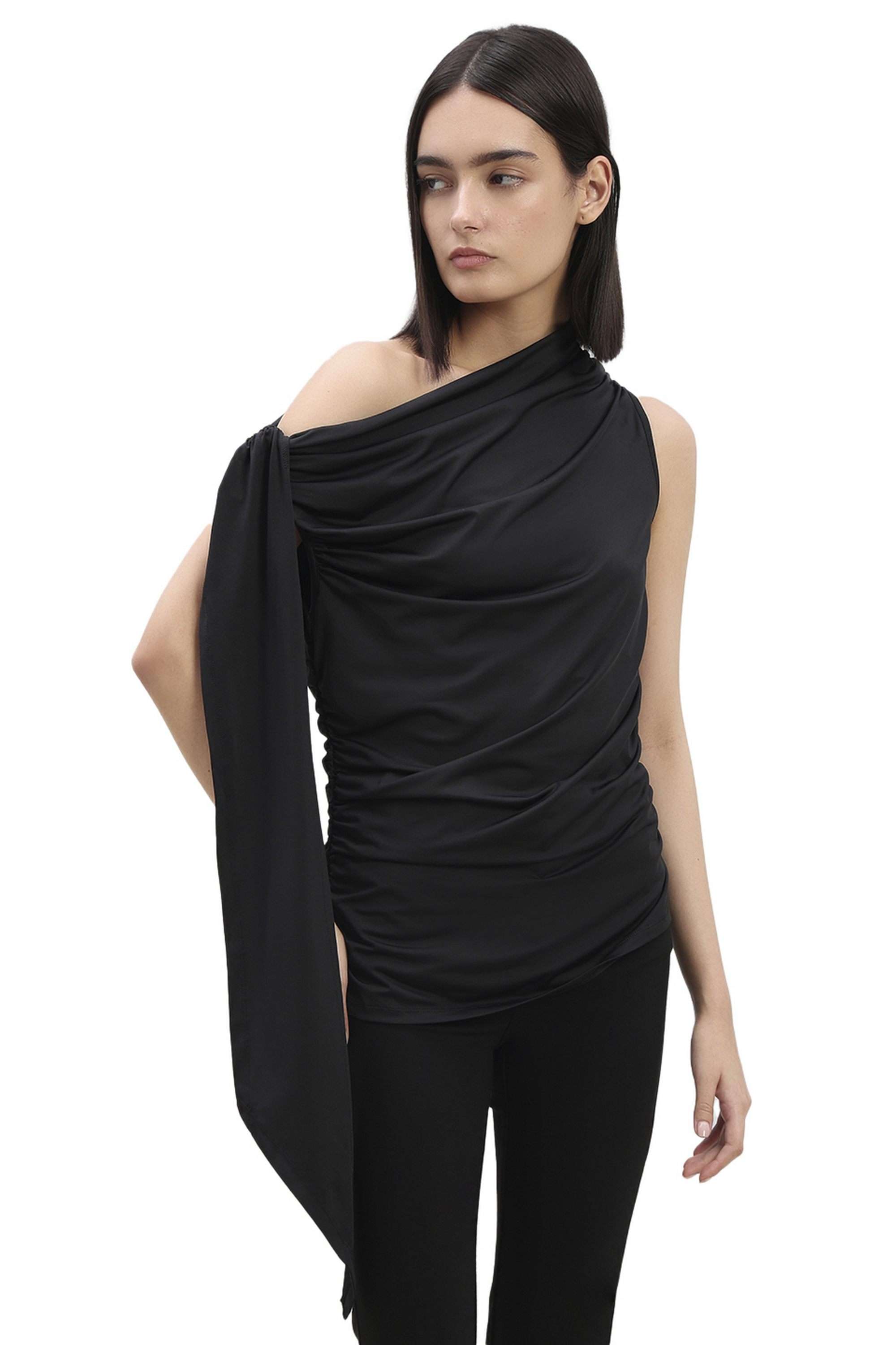 vero moda Solid Polyester V-Neck Women's Top-picture-31
