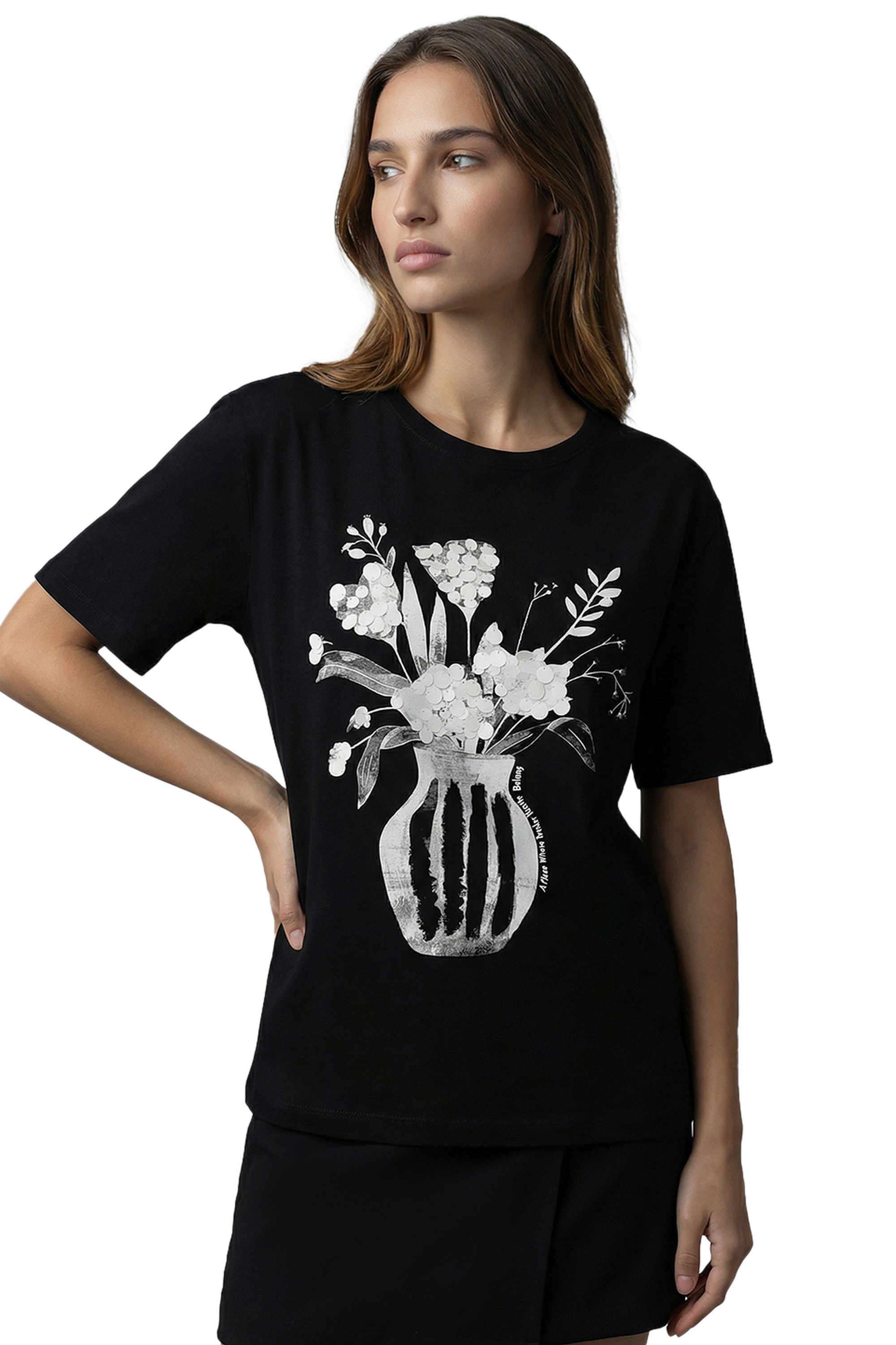 Printed-Cotton-Round-Neck-Women-s-T-Shirt