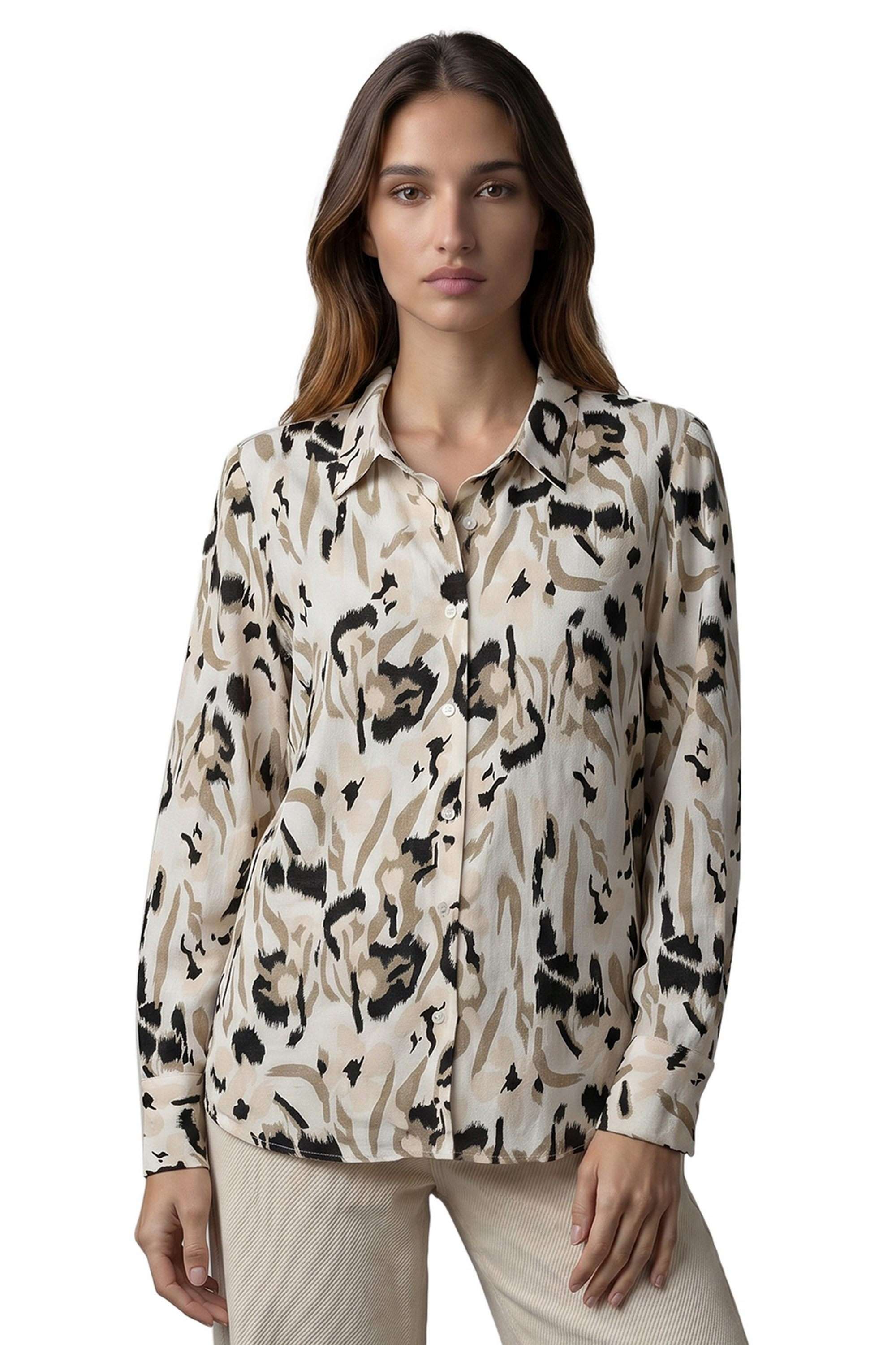 vero moda Printed Viscose Regular Fit Women's Casual Shirt-picture-16