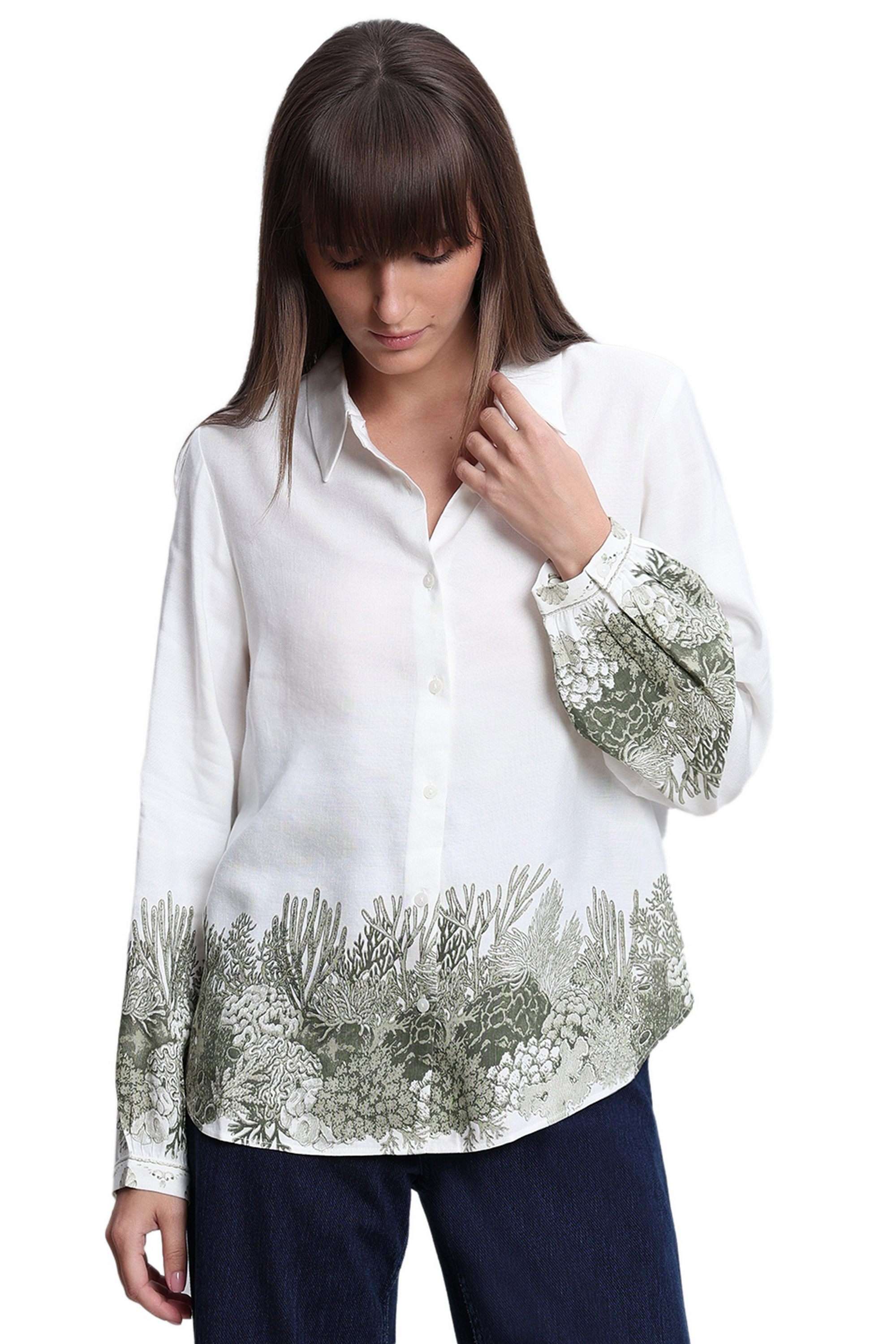 vero moda Printed Viscose Regular Fit Women's Casual Shirt-picture-12