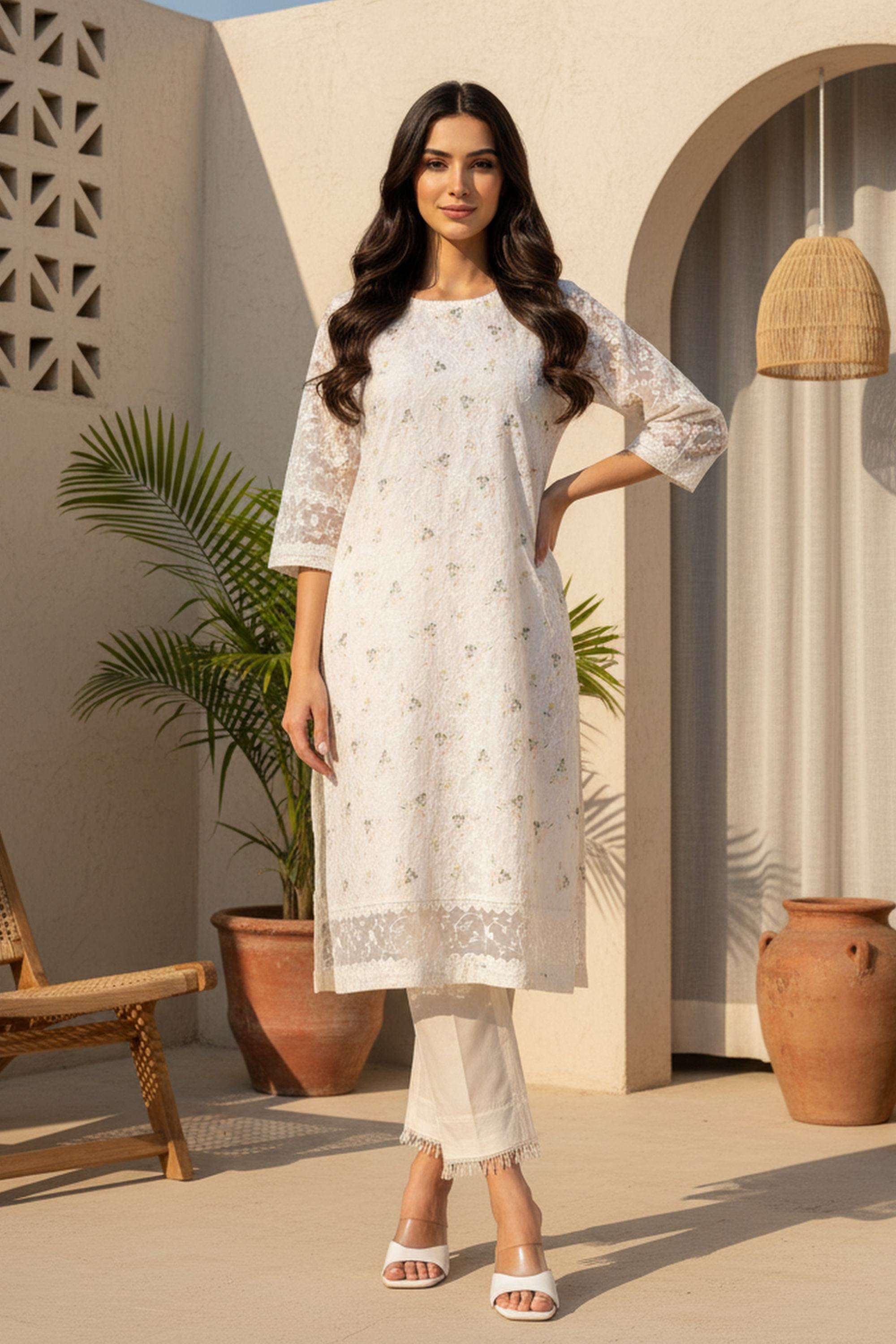 Textured-Blended-Fabric-Round-Neck-Women-s-Ethnic-Kurta