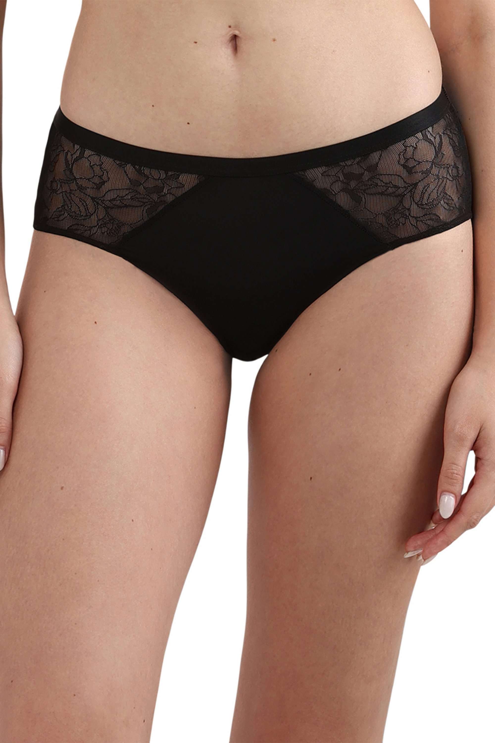 Wacoal-Womens-Zoe-Mid-waist-Medium-Coverage-Everyday-wear-Hipster-Panty