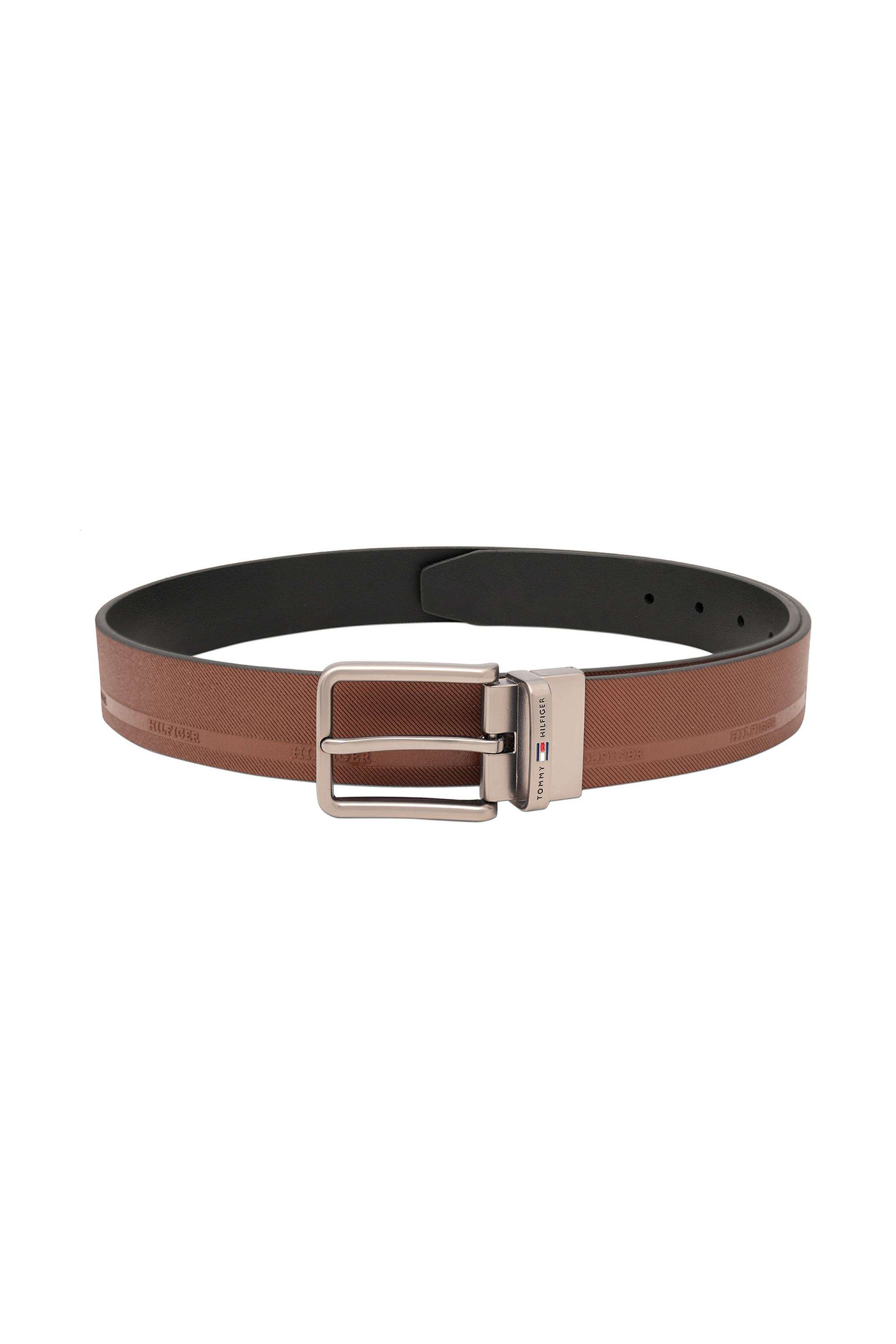 Leather-Regular-Fit-Textured-Formal-Wear-Men-Belts