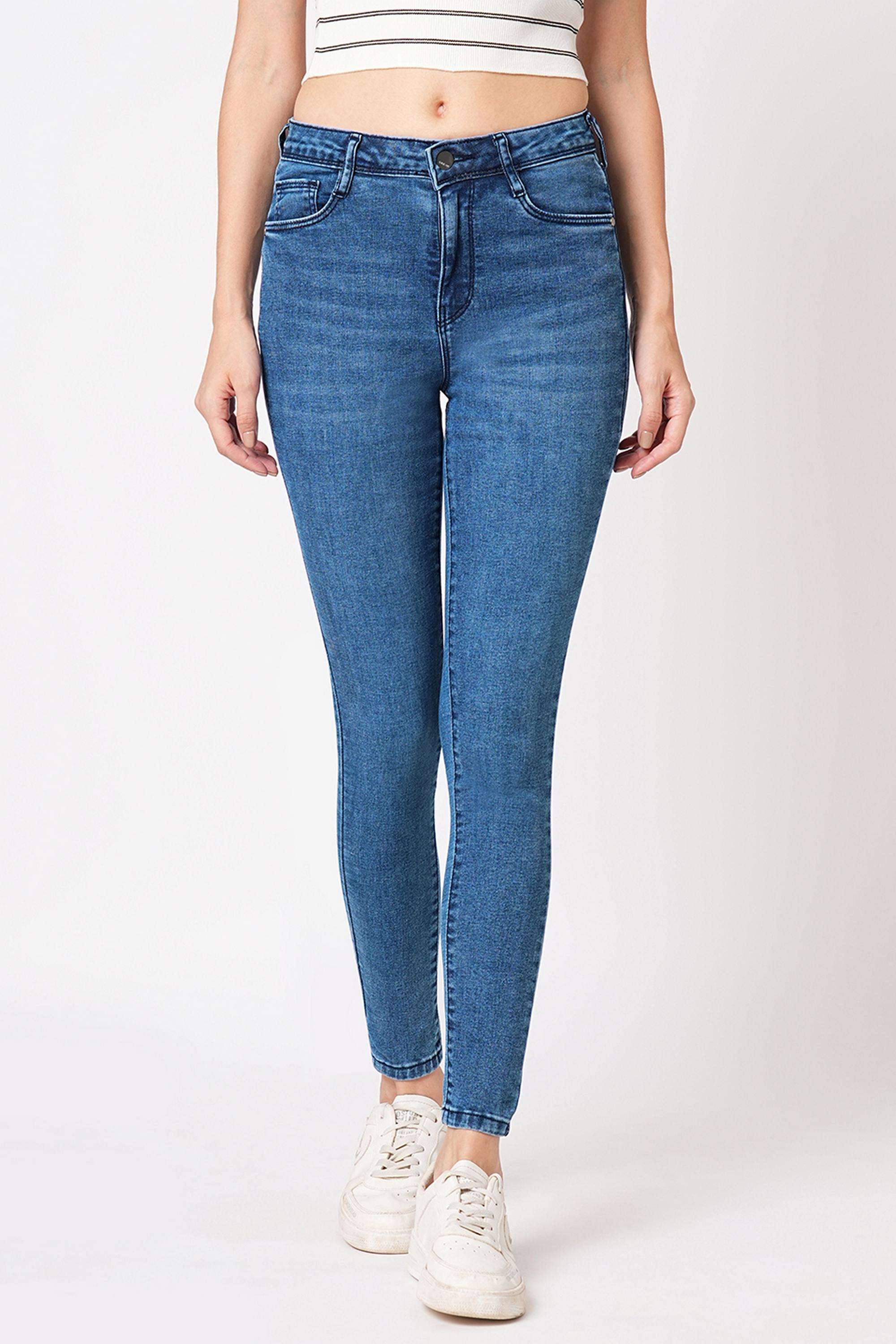 kraus High Rise Blended Fabric Skinny Fit Women Jeans-picture-29