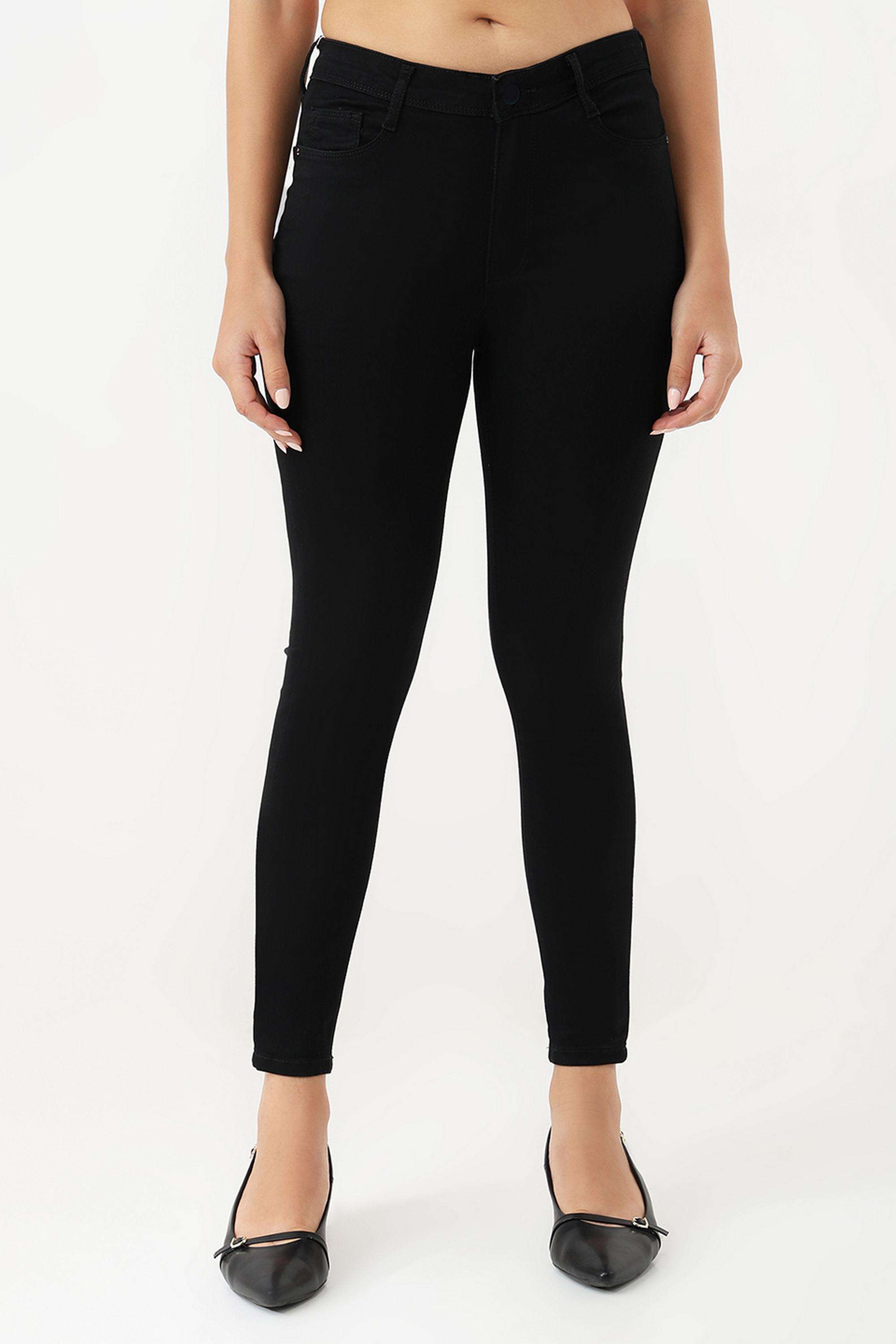 kraus High Rise Blended Fabric Skinny Fit Women Jeans-picture-17