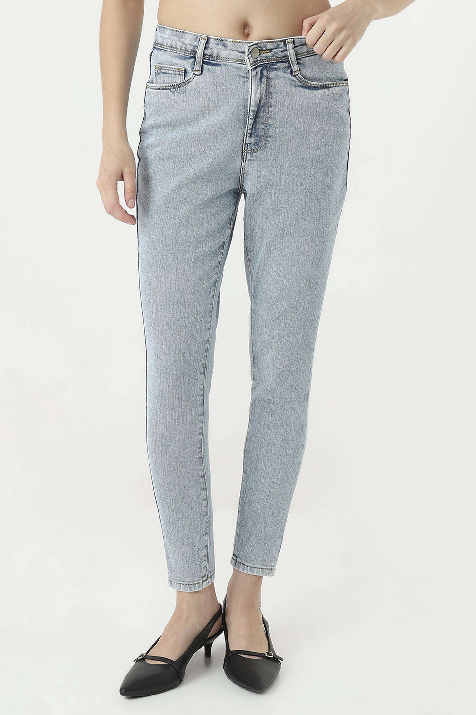 kraus High Rise Blended Fabric Skinny Fit Women Jeans-picture-16