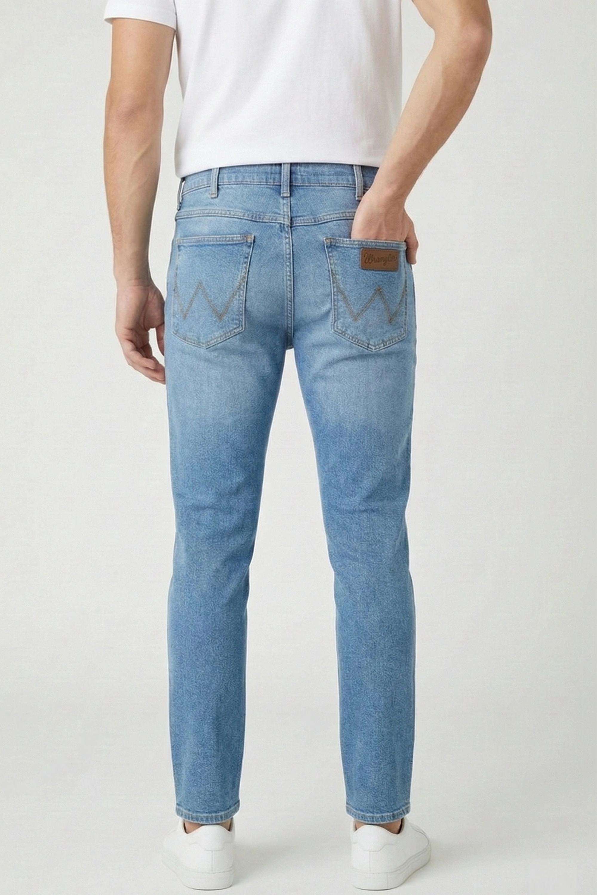 Solid-Blended-Fabric-Slim-Fit-Men-s-Jeans