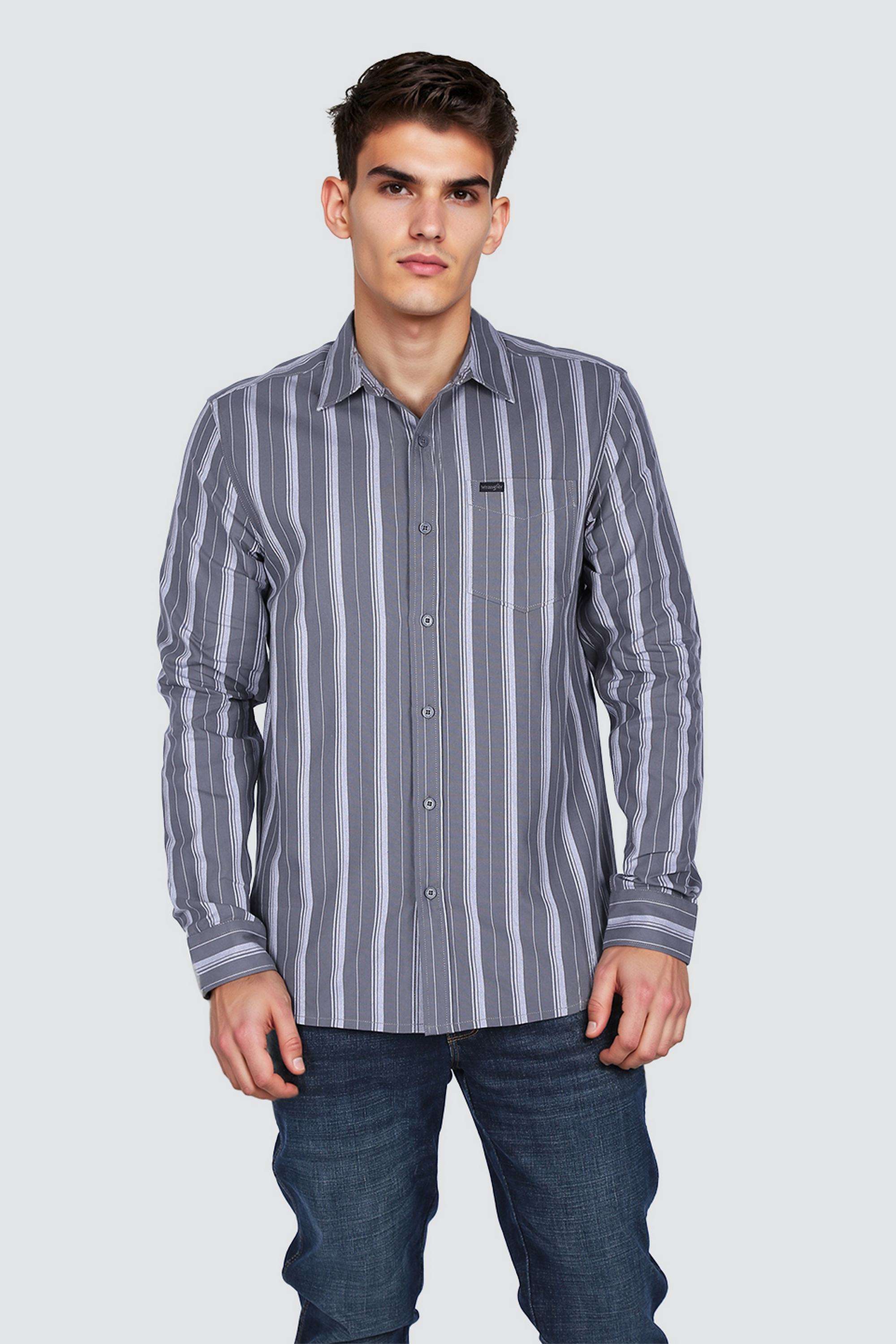Stripes-Cotton-Regular-Fit-Men-s-Casual-Shirt