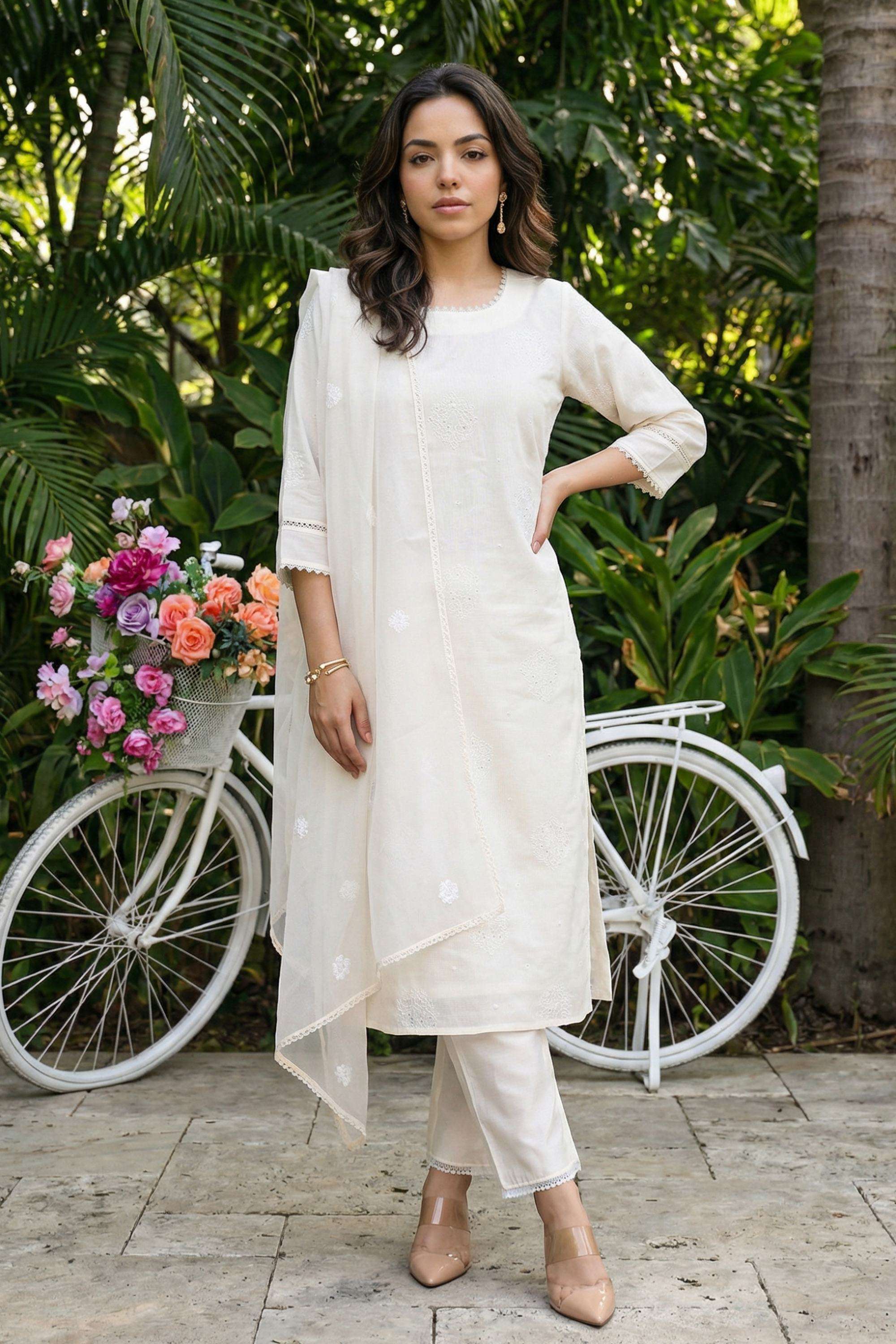 Embroidered-Chanderi-Round-Neck-Women-s-Festive-Wear-Kurta-Set