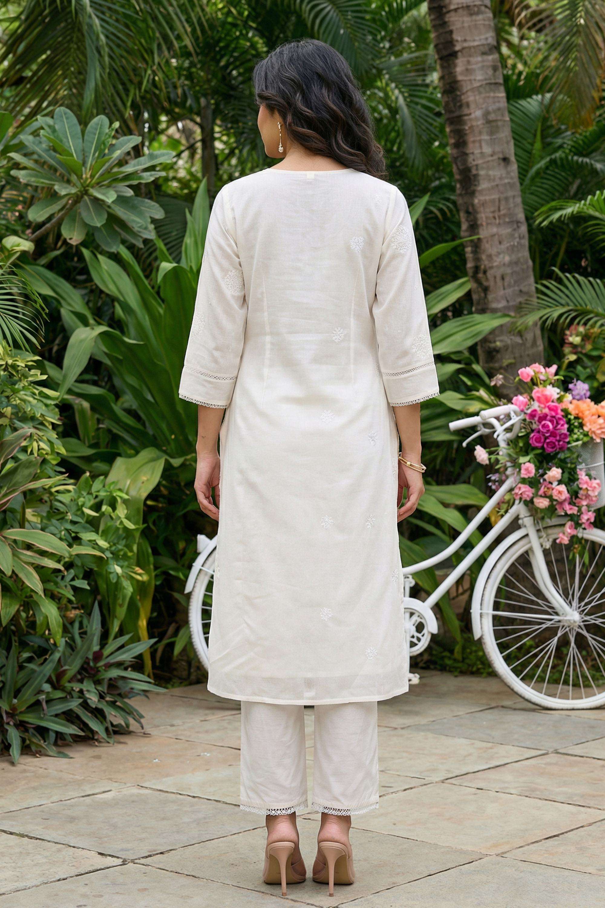 Embroidered-Chanderi-Round-Neck-Women-s-Festive-Wear-Kurta-Set