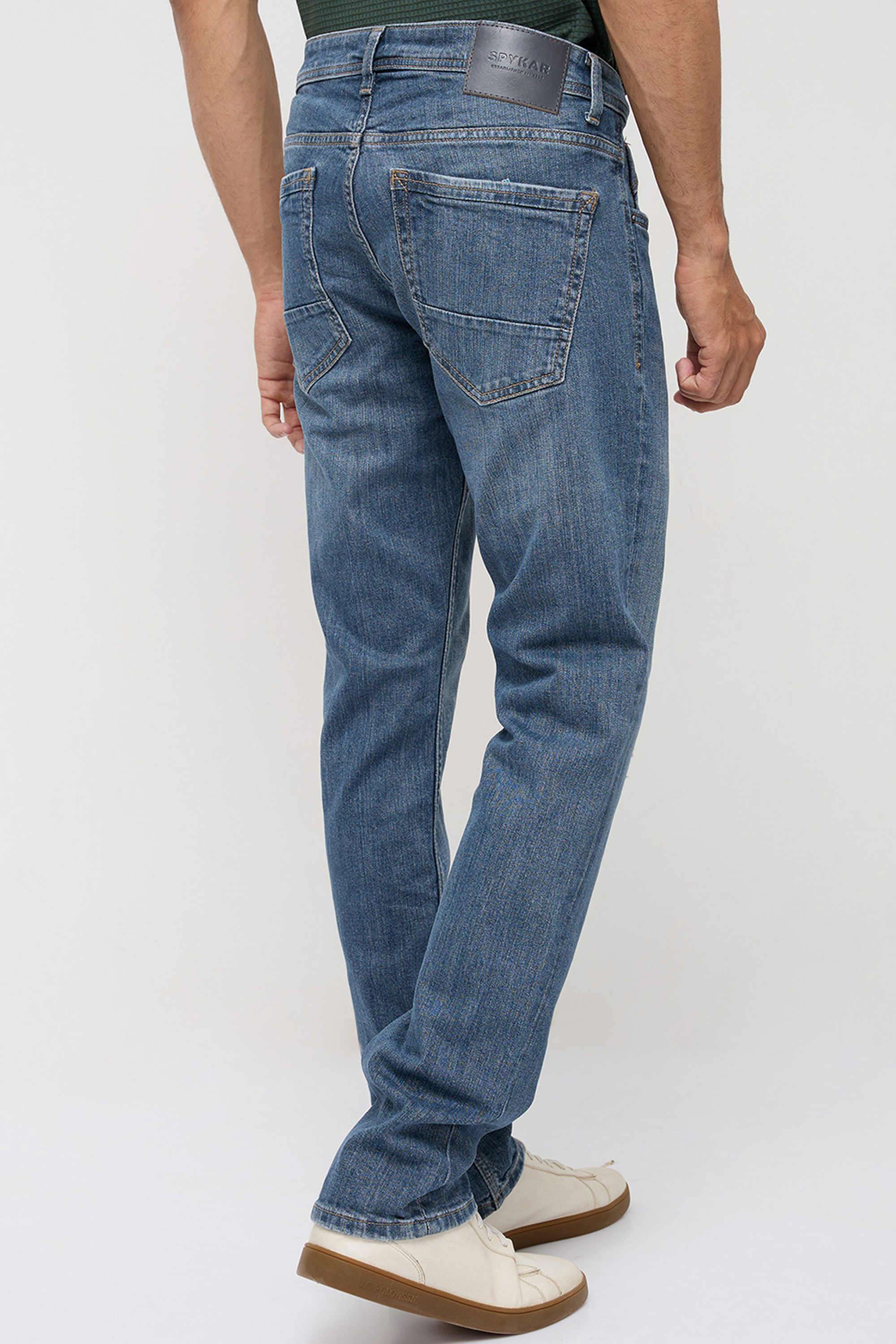 Solid-Cotton-Regular-Fit-Men-s-Jeans