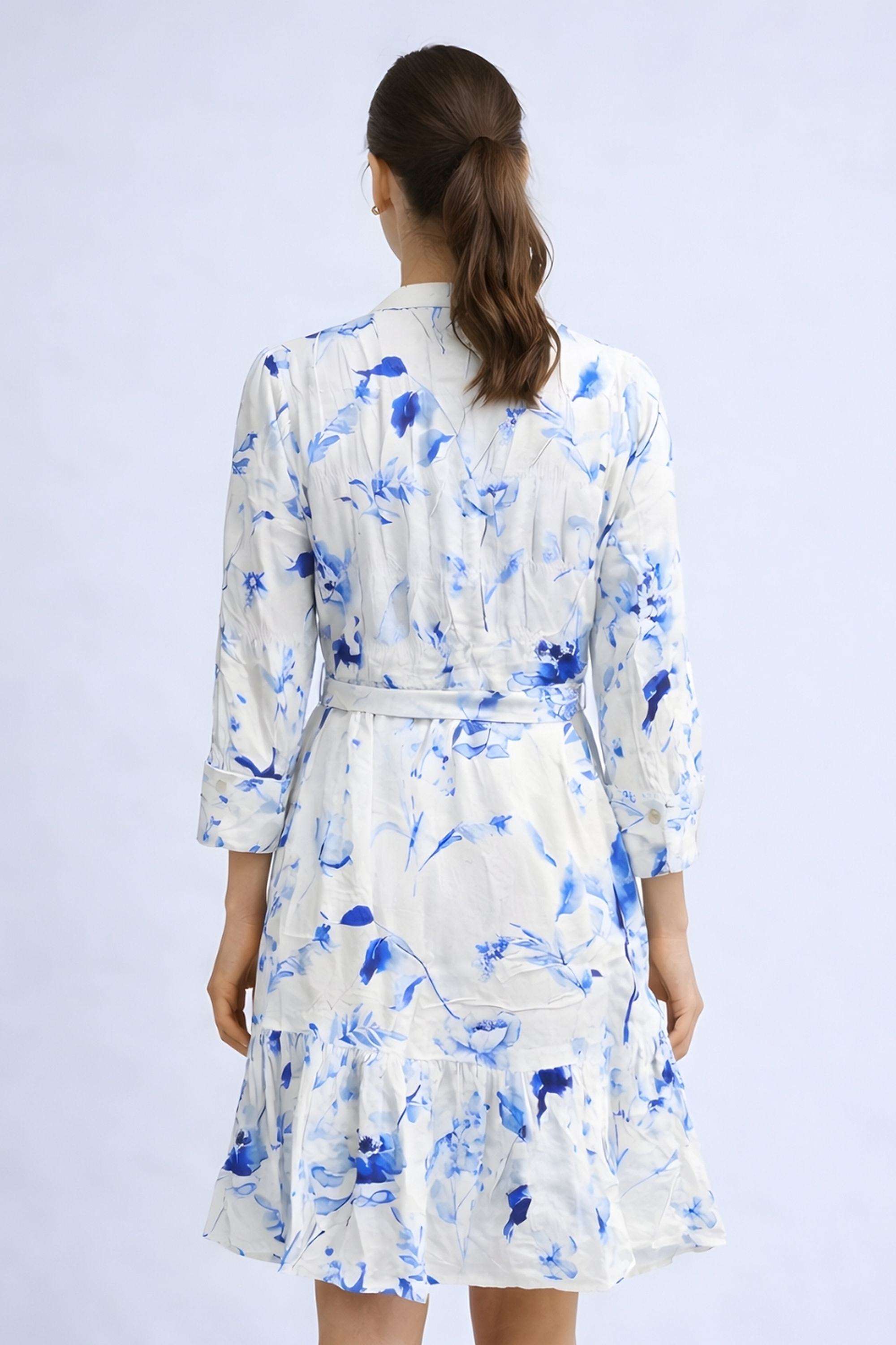 Floral-Viscose-Women-Dress