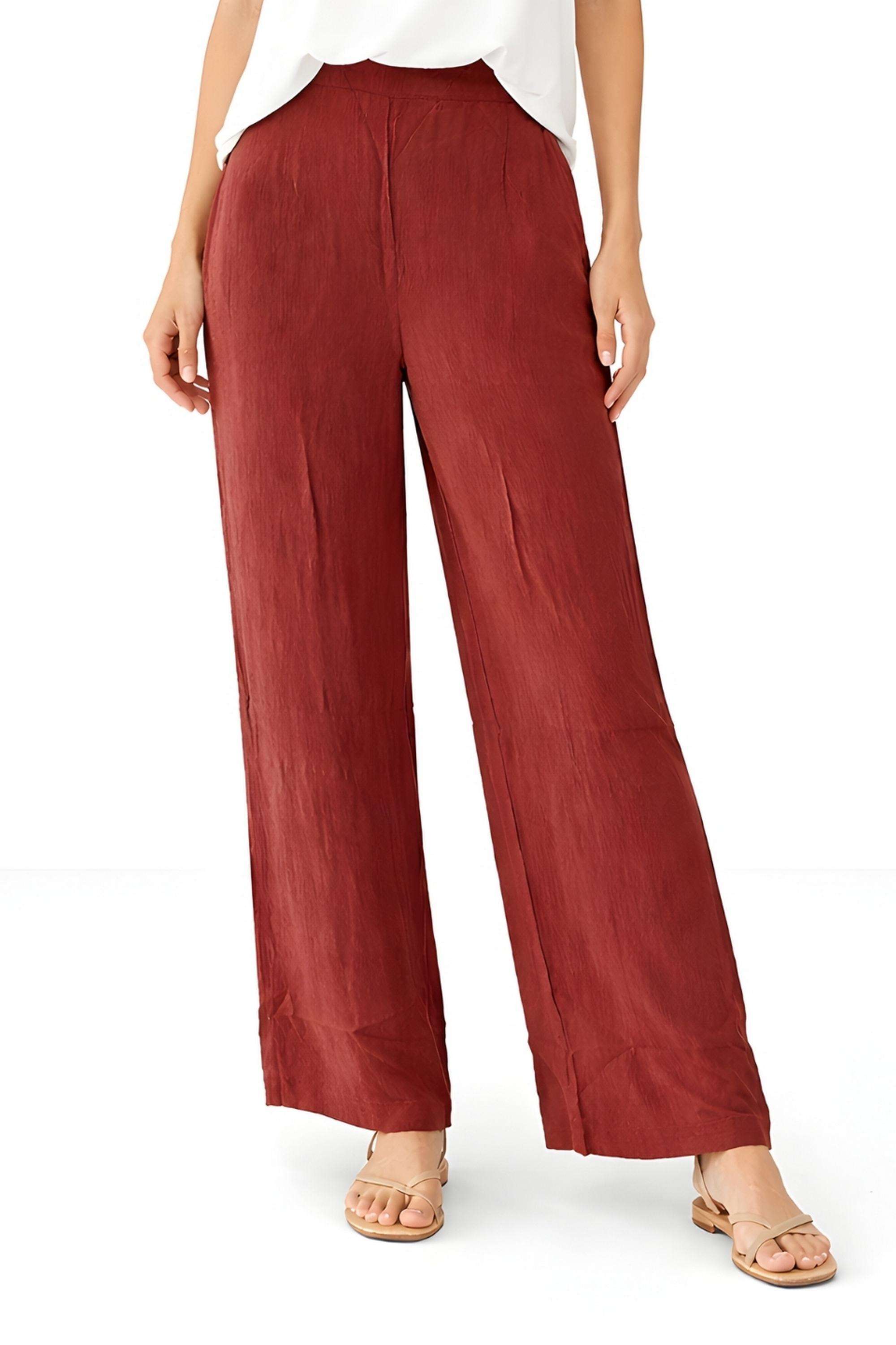 Rayon-Regular-Fit-Women-s-Trousers