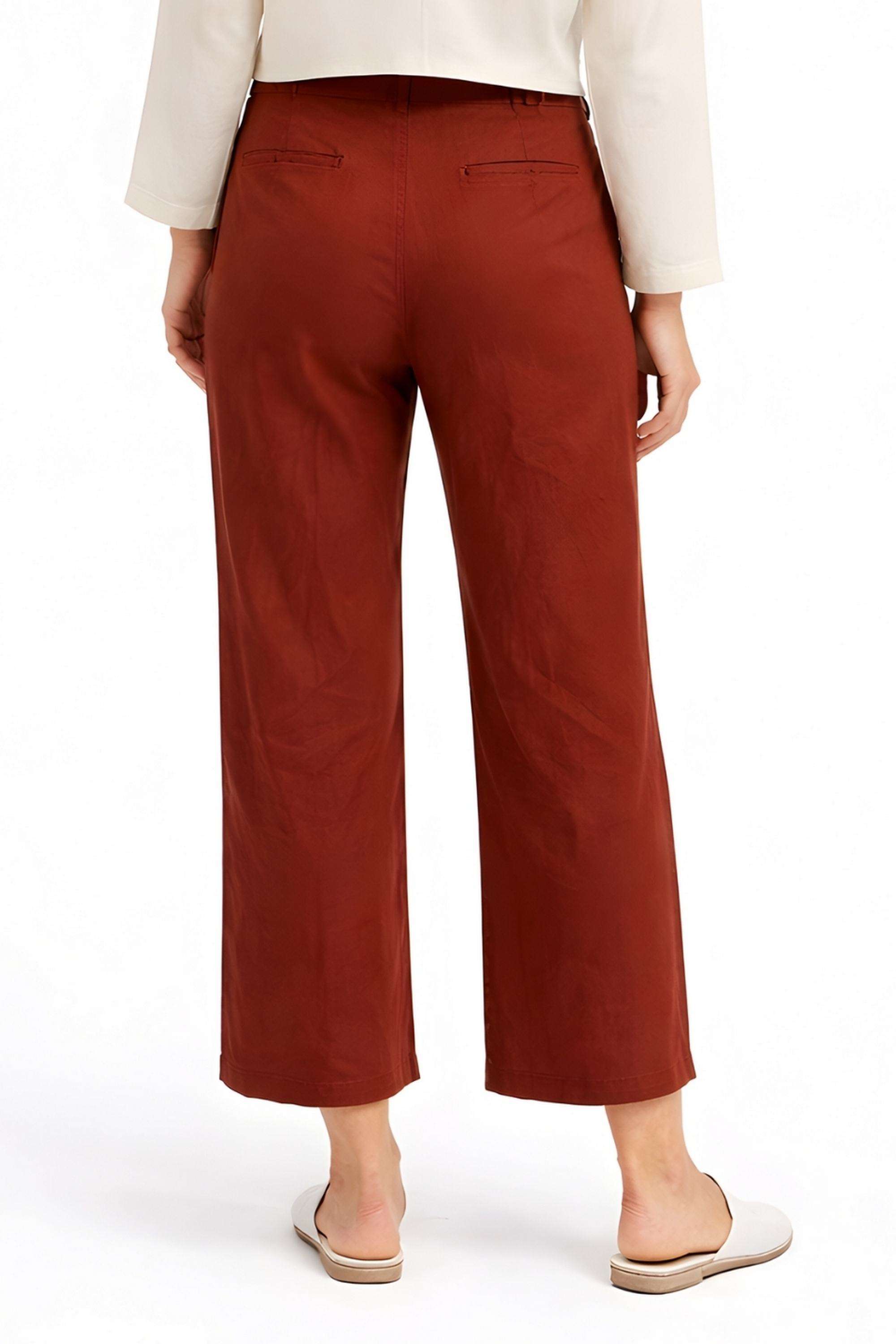 Blended-Fabric-Regular-Fit-Women-s-Trousers