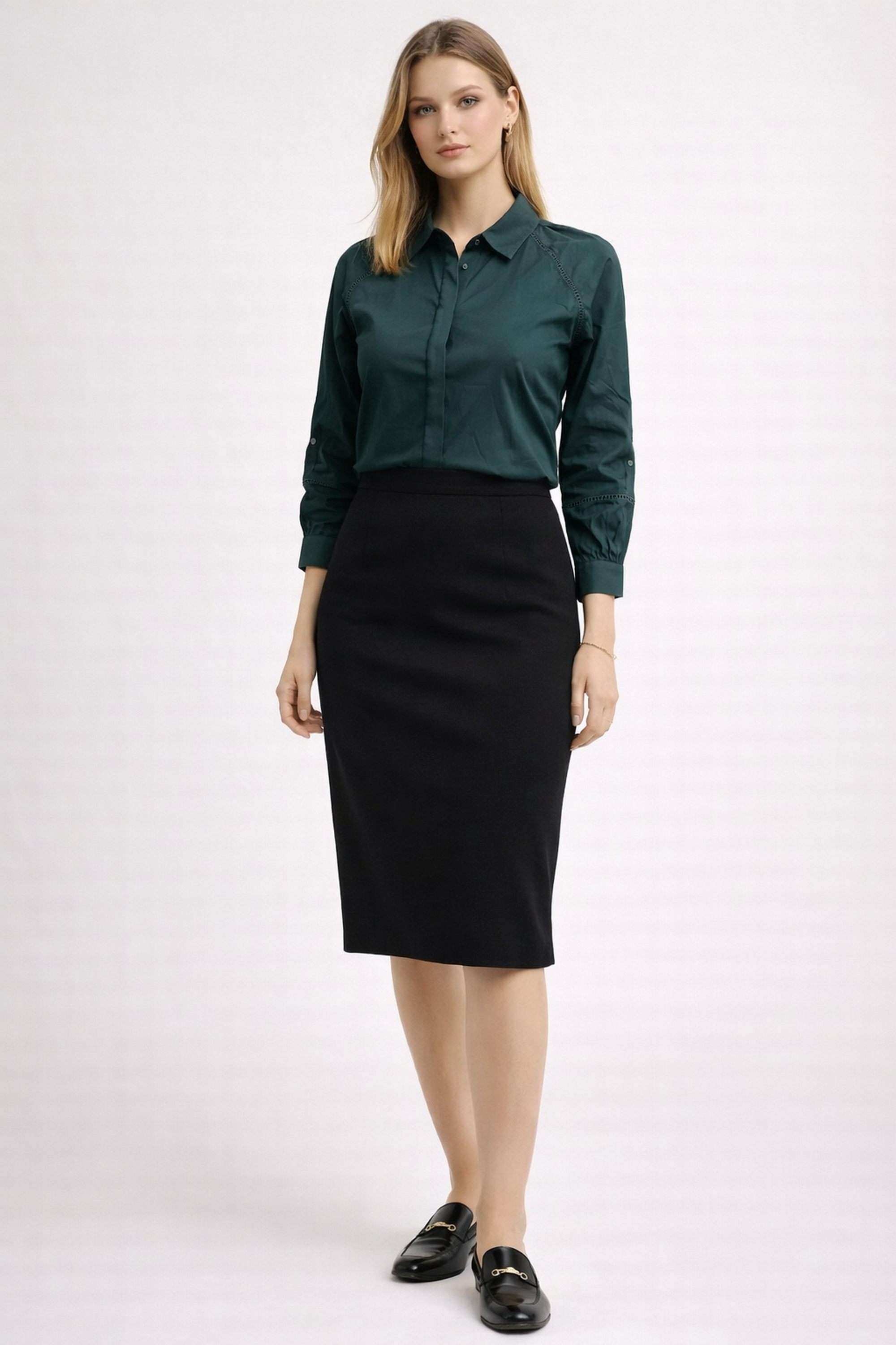zink london Solid Cotton Regular Fit Women's Top-picture-25