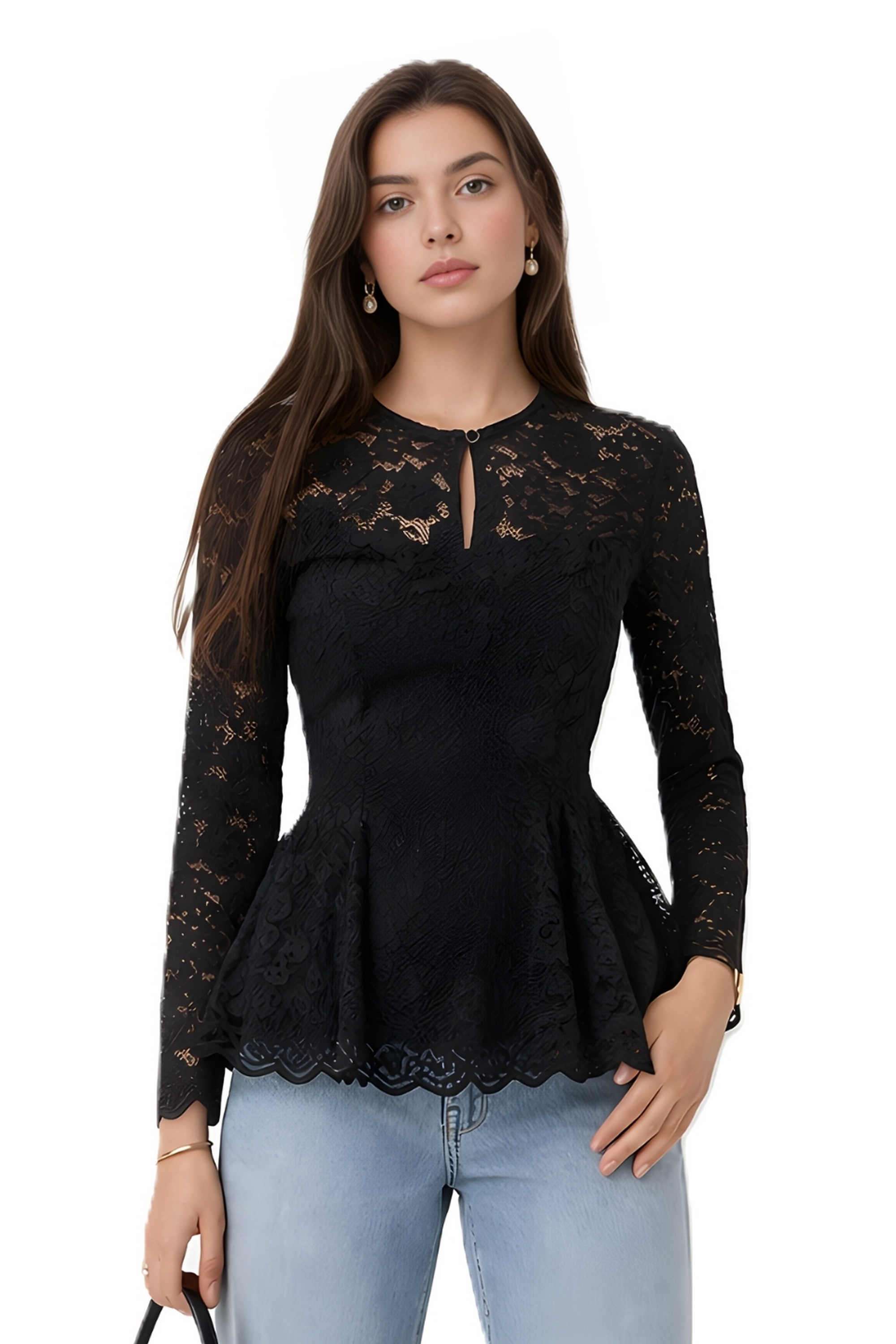 zink london Solid Polyester Regular Fit Women's Top-picture-21