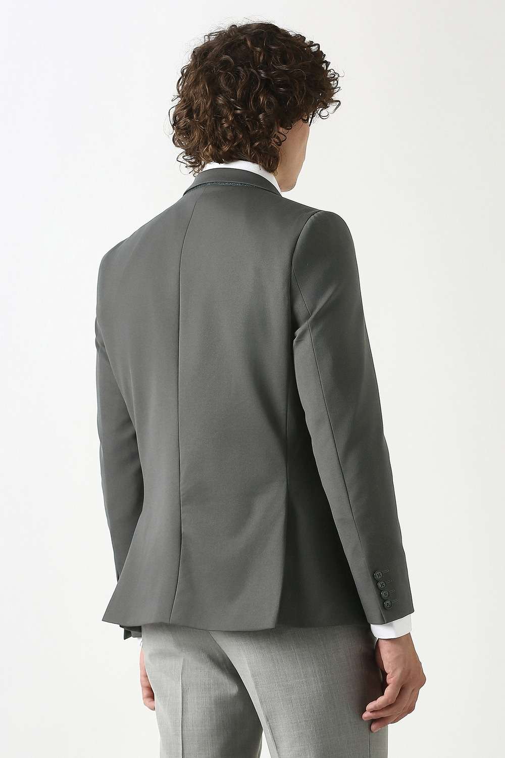 Textured-Nylon-Terry-Super-Slim-Fit-Men-s-Formal-Wear-Blazer