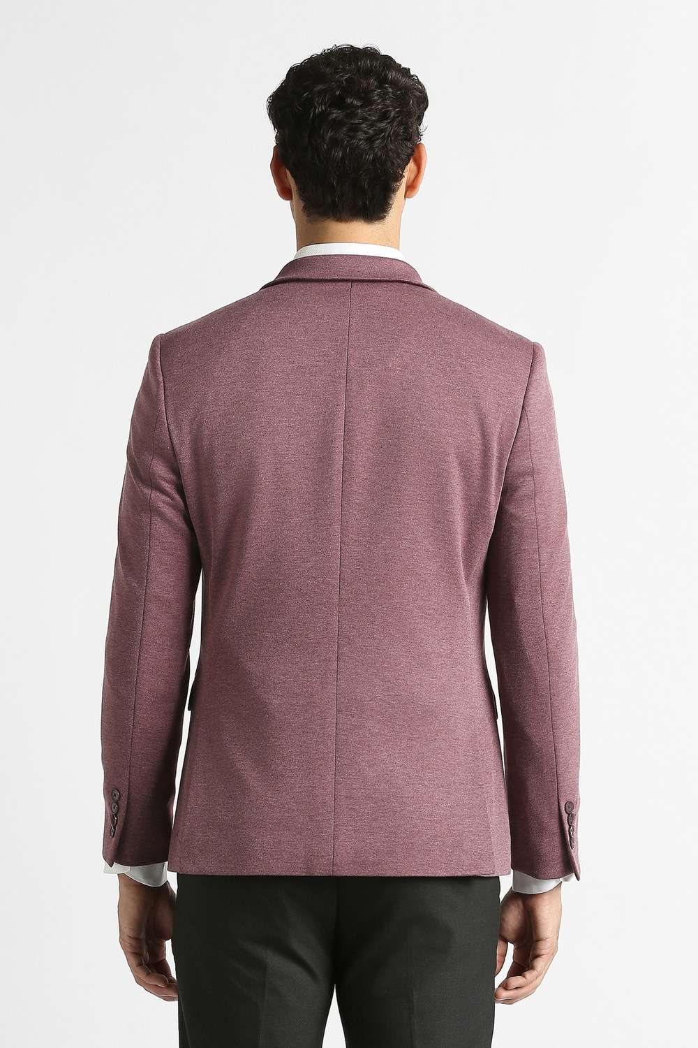 Solid-Blended-Fabric-Super-Slim-Fit-Men-s-Blazer
