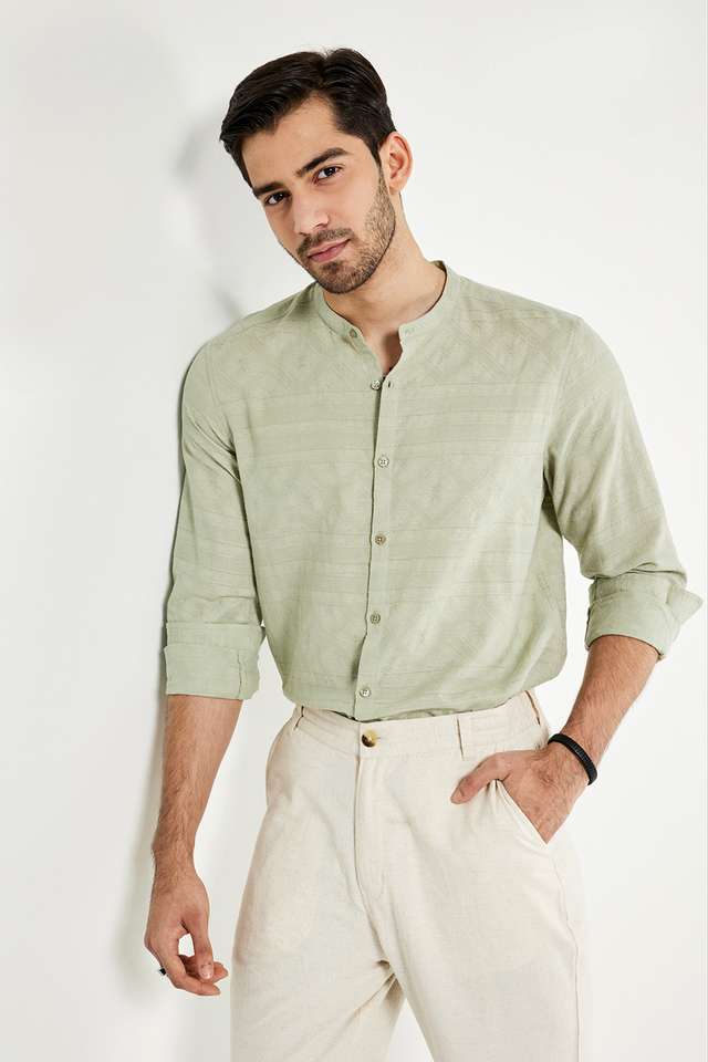 Stripes-Cotton-Regular-Fit-Men-s-Kurta