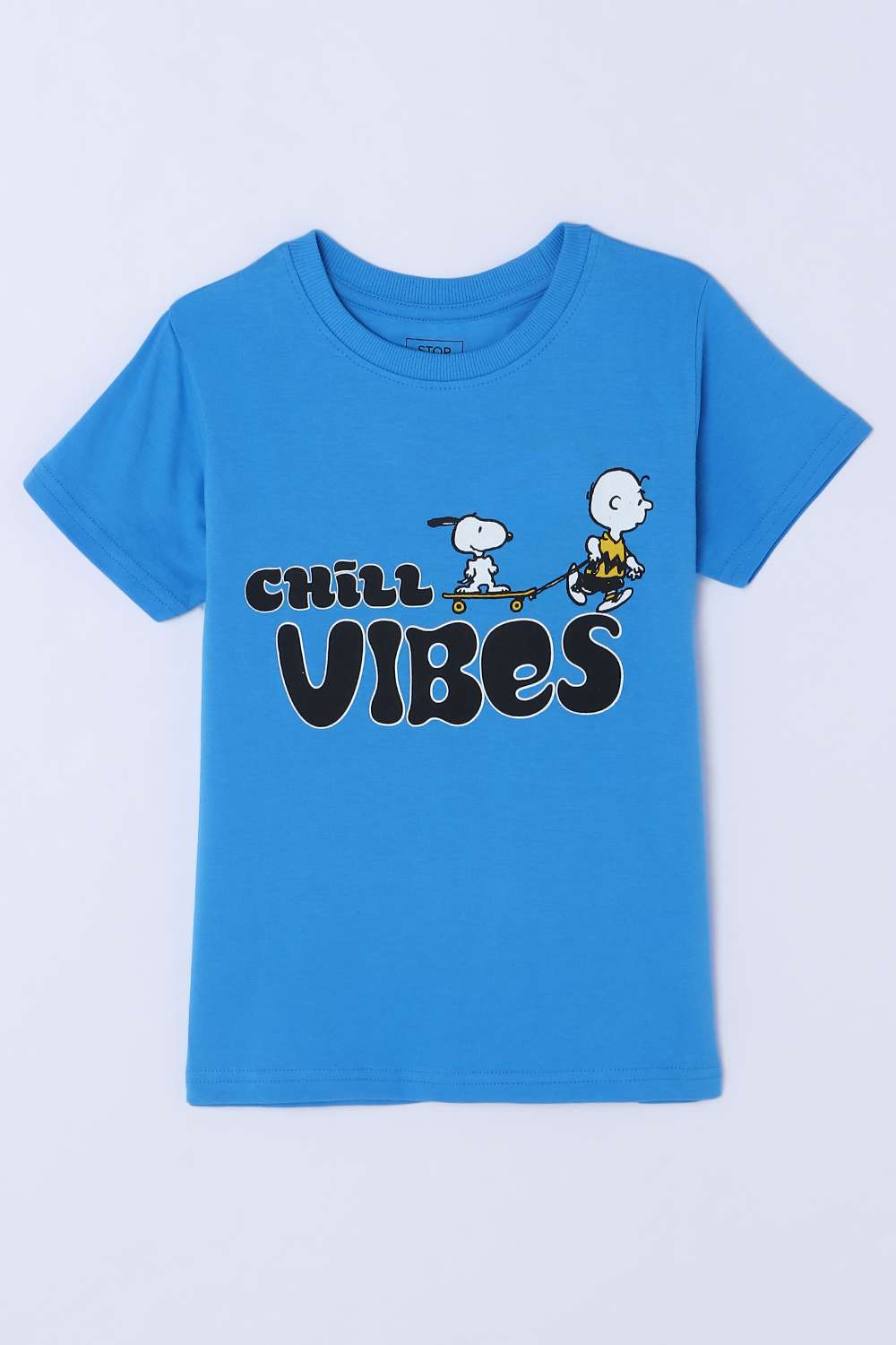 Graphic-Print-Cotton-Round-Neck-Boys-T-Shirt