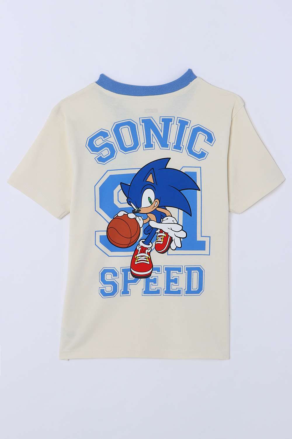 Graphic-Print-Cotton-V-Neck-Boys-T-Shirt