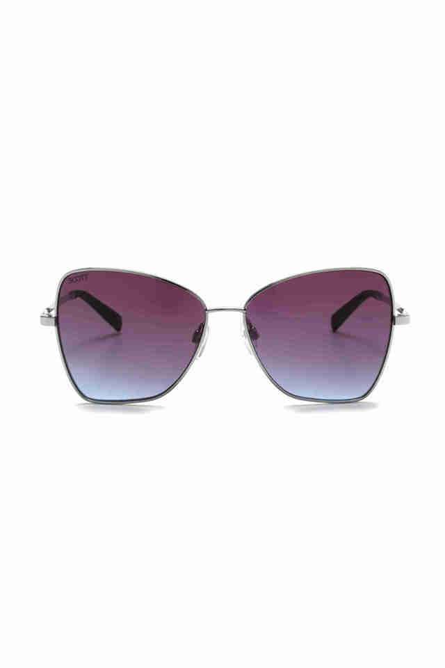 Women-Full-Rim-Non-Polarized-Round-Sunglasses-2625-Caitlin-C3-58-S-with-Case