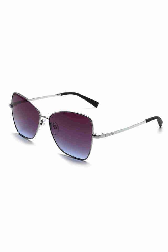 Women-Full-Rim-Non-Polarized-Round-Sunglasses-2625-Caitlin-C3-58-S-with-Case