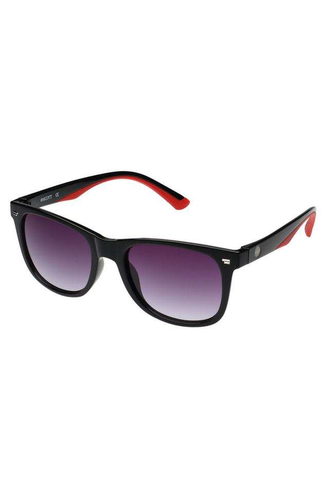 Unisex-Full-Rim-Non-Polarized-Square-Sunglasses-with-Soft-Case