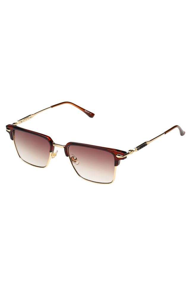 Unisex-Full-Rim-Non-Polarized-Clubmaster-Sunglasses-with-Soft-Case