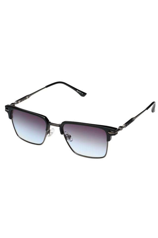 Unisex-Full-Rim-Non-Polarized-Clubmaster-Sunglasses-with-Soft-Case