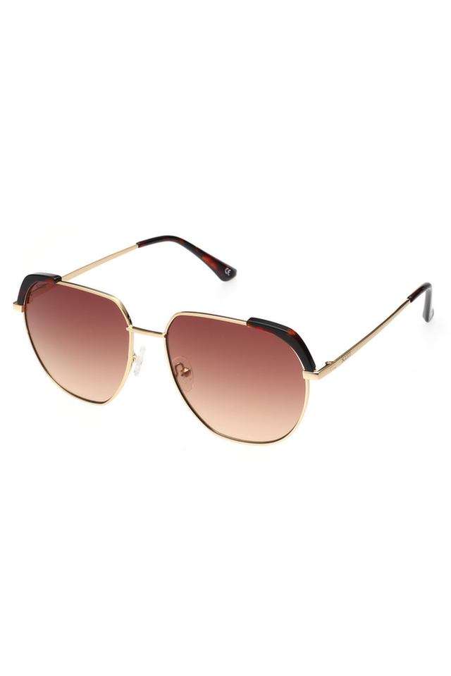 Unisex-Full-Rim-Non-Polarized-Aviator-Sunglasses-with-Soft-Case