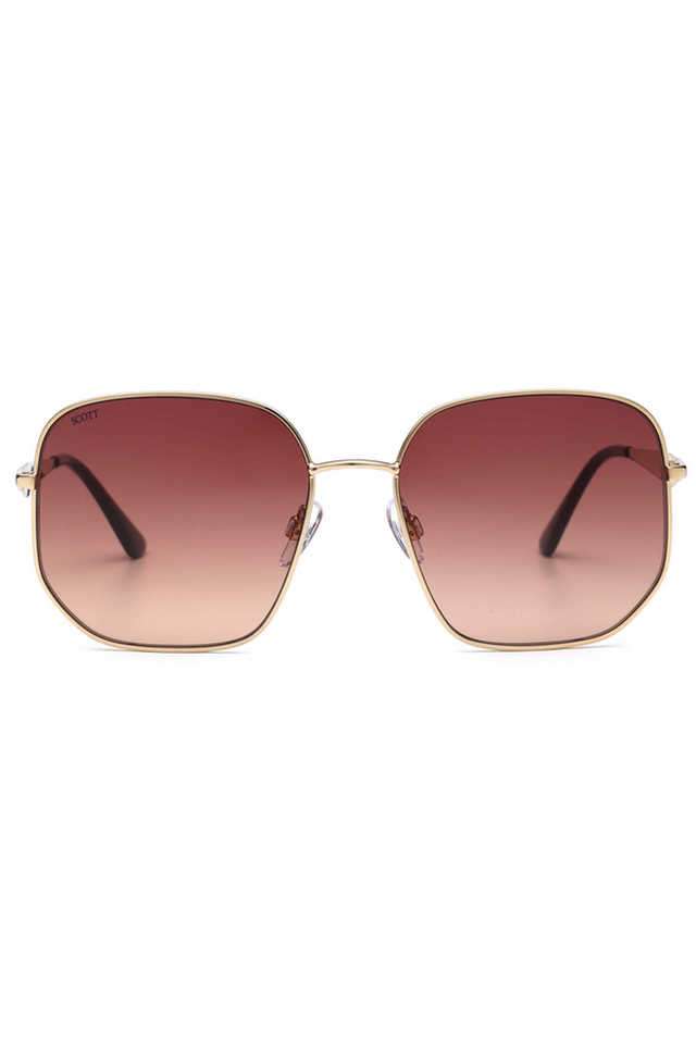 Women-Full-Rim-Non-Polarized-Square-Sunglasses---SC2963