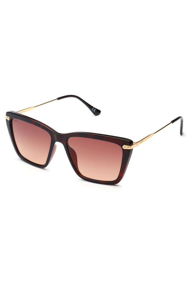 Women-s-Full-Rim-Non-Polarized-Aviator-Sunglasses-with-Soft-Case