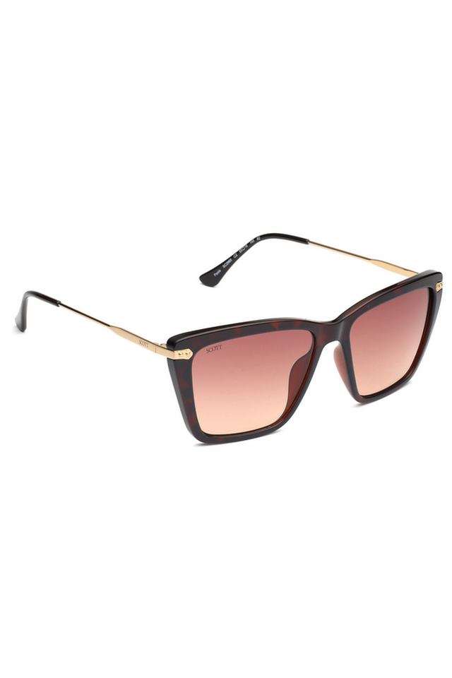Women-s-Full-Rim-Non-Polarized-Aviator-Sunglasses-with-Soft-Case